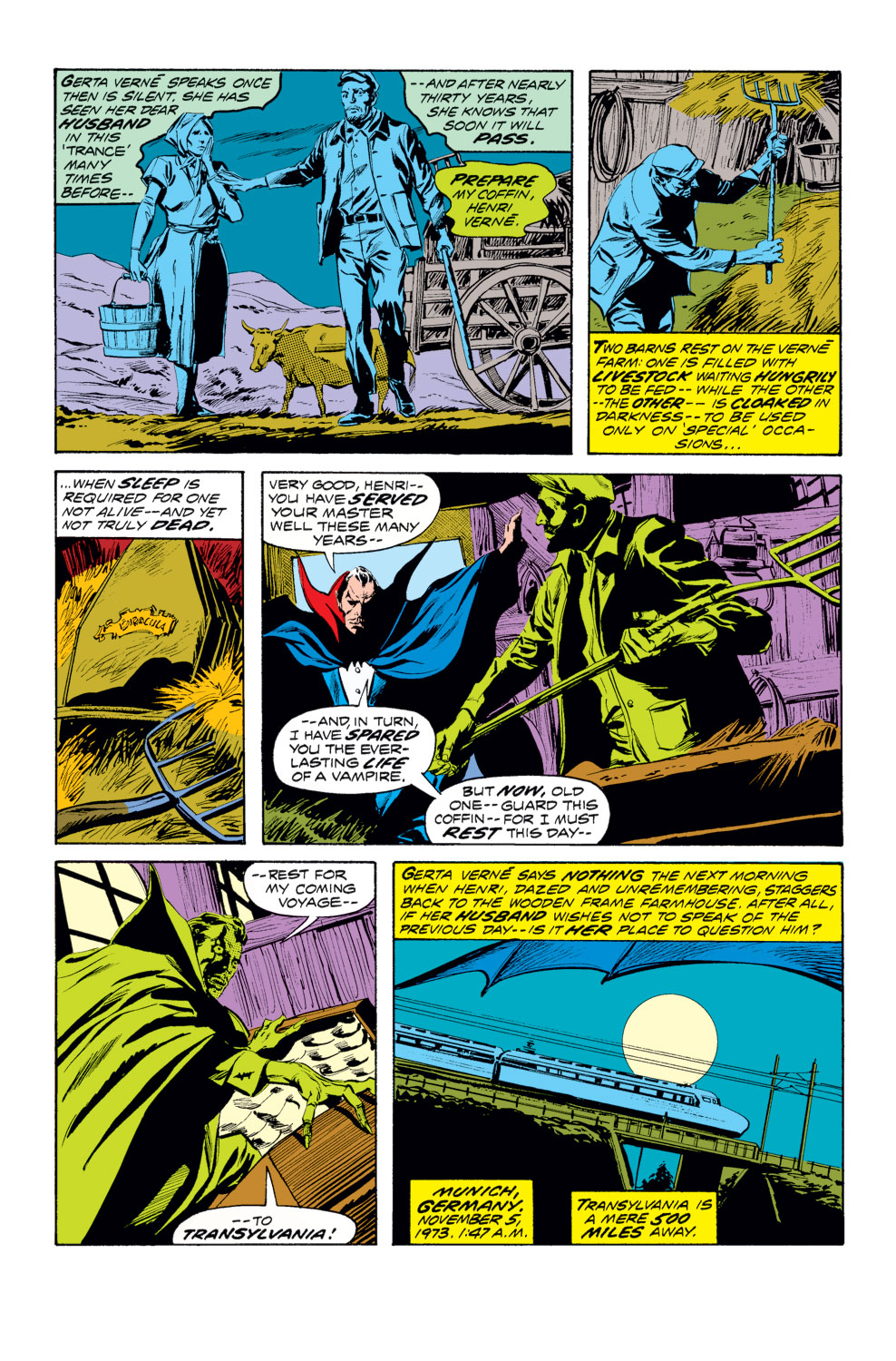 Read online Tomb of Dracula (1972) comic -  Issue #17 - 6