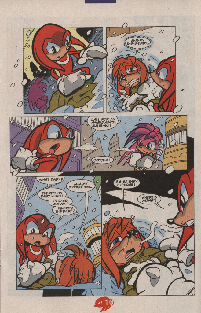 Read online Knuckles the Echidna comic -  Issue #19 - 15