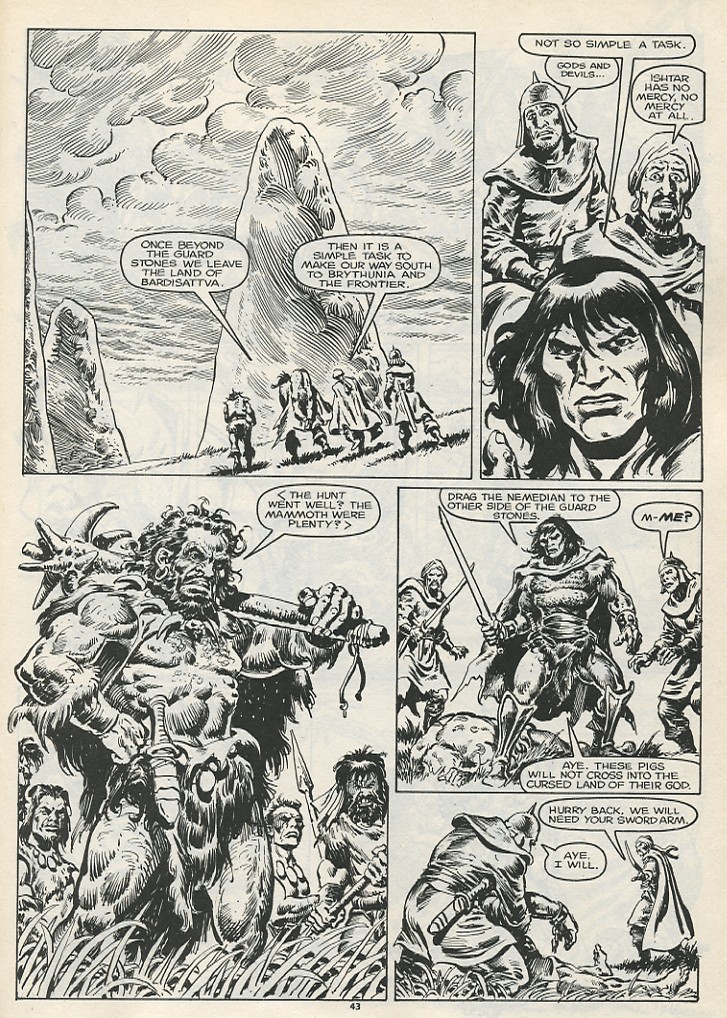 The Savage Sword Of Conan issue 178 - Page 45