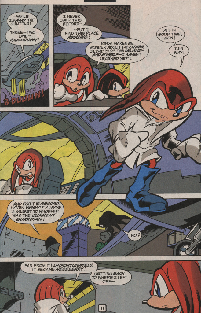 Read online Knuckles the Echidna comic -  Issue #25 - 15