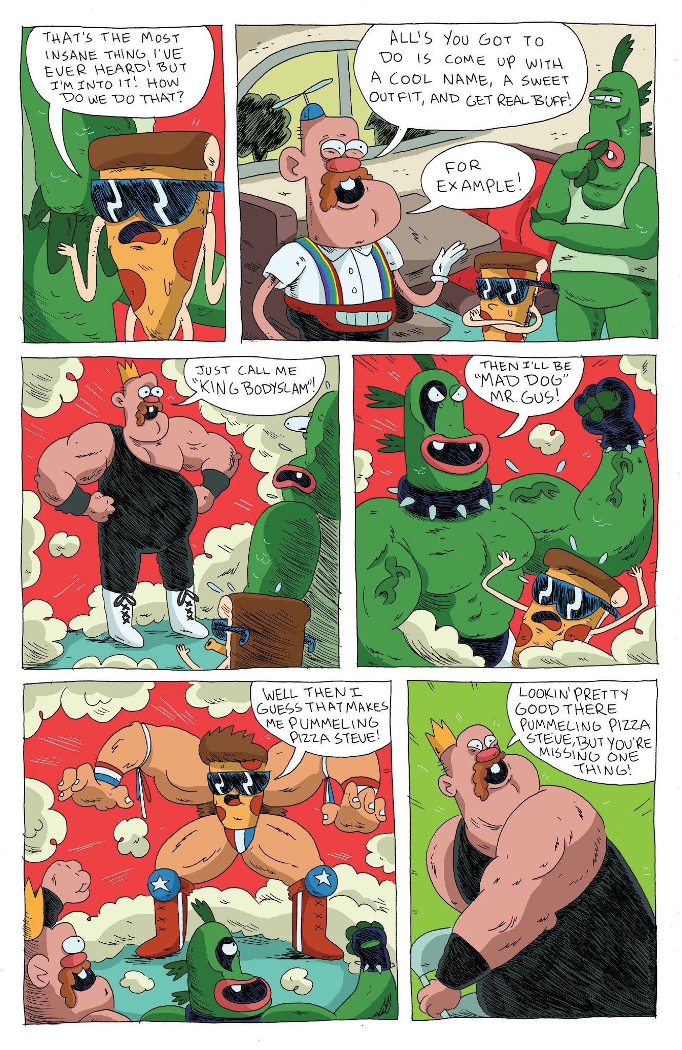 Read online Uncle Grandpa comic -  Issue # _Good Morning Special 1 - 6