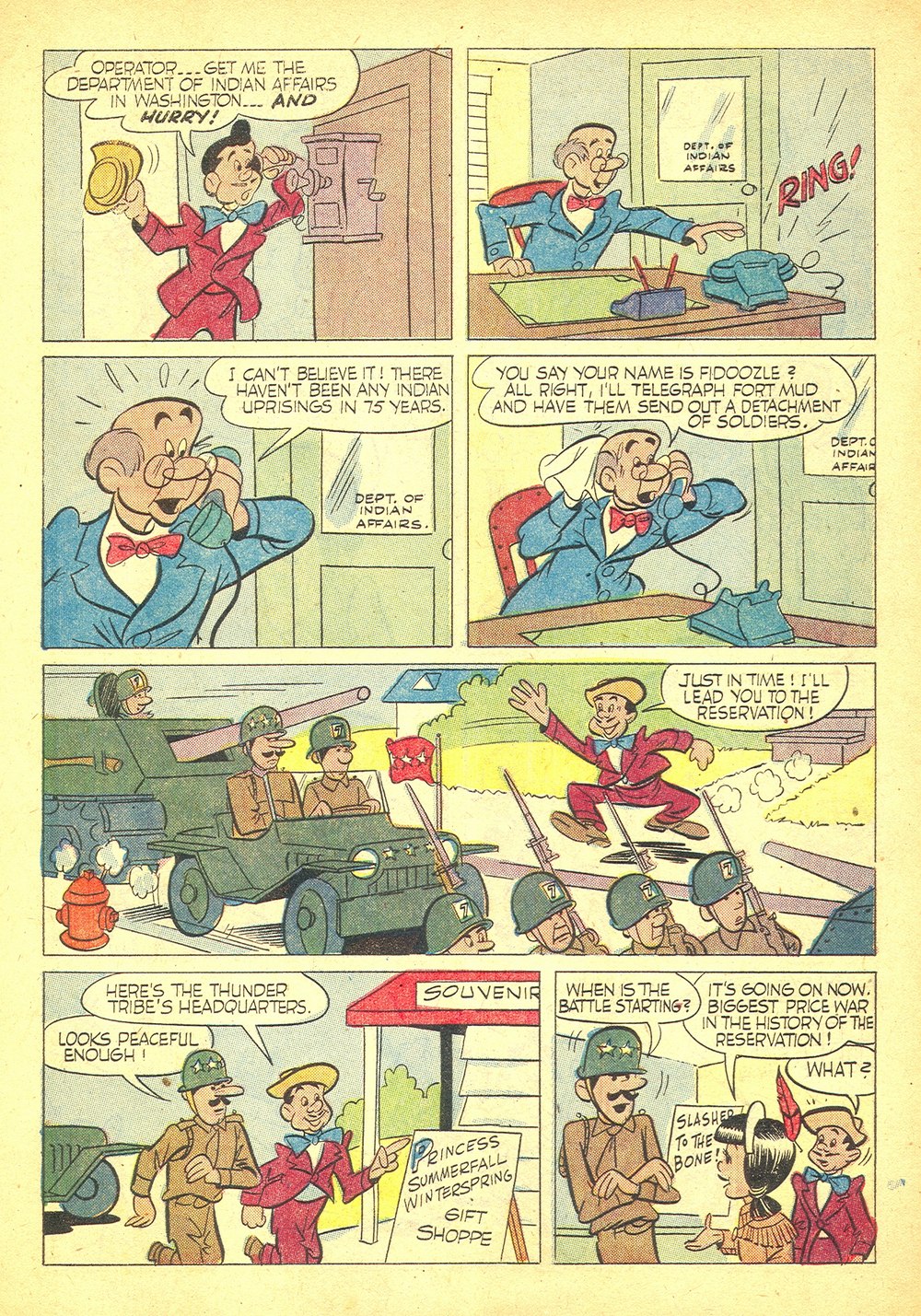 Read online Four Color Comics comic -  Issue #761 - 33