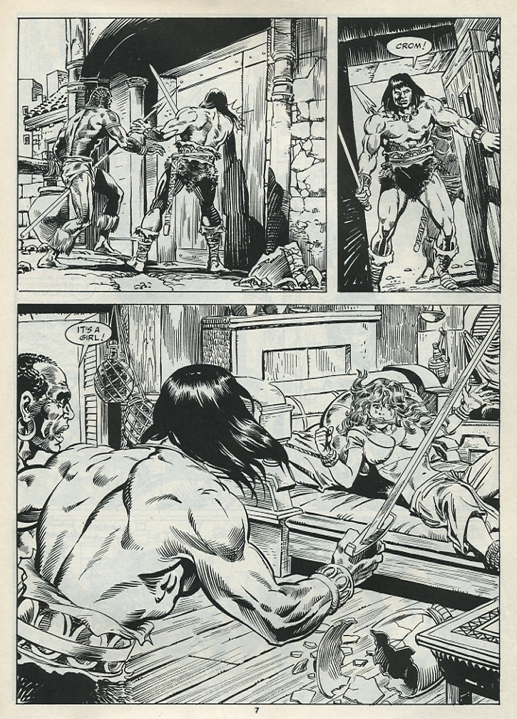 The Savage Sword Of Conan issue 182 - Page 9
