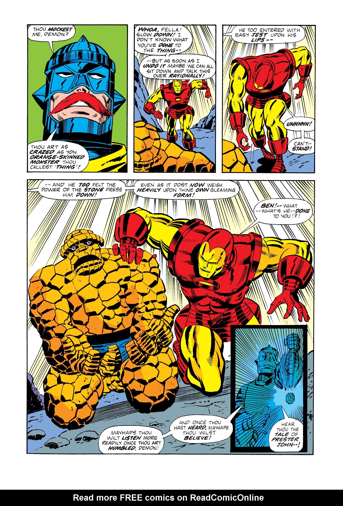 Read online Marvel Masterworks: Marvel Two-In-One comic -  Issue # TPB 2 - 36