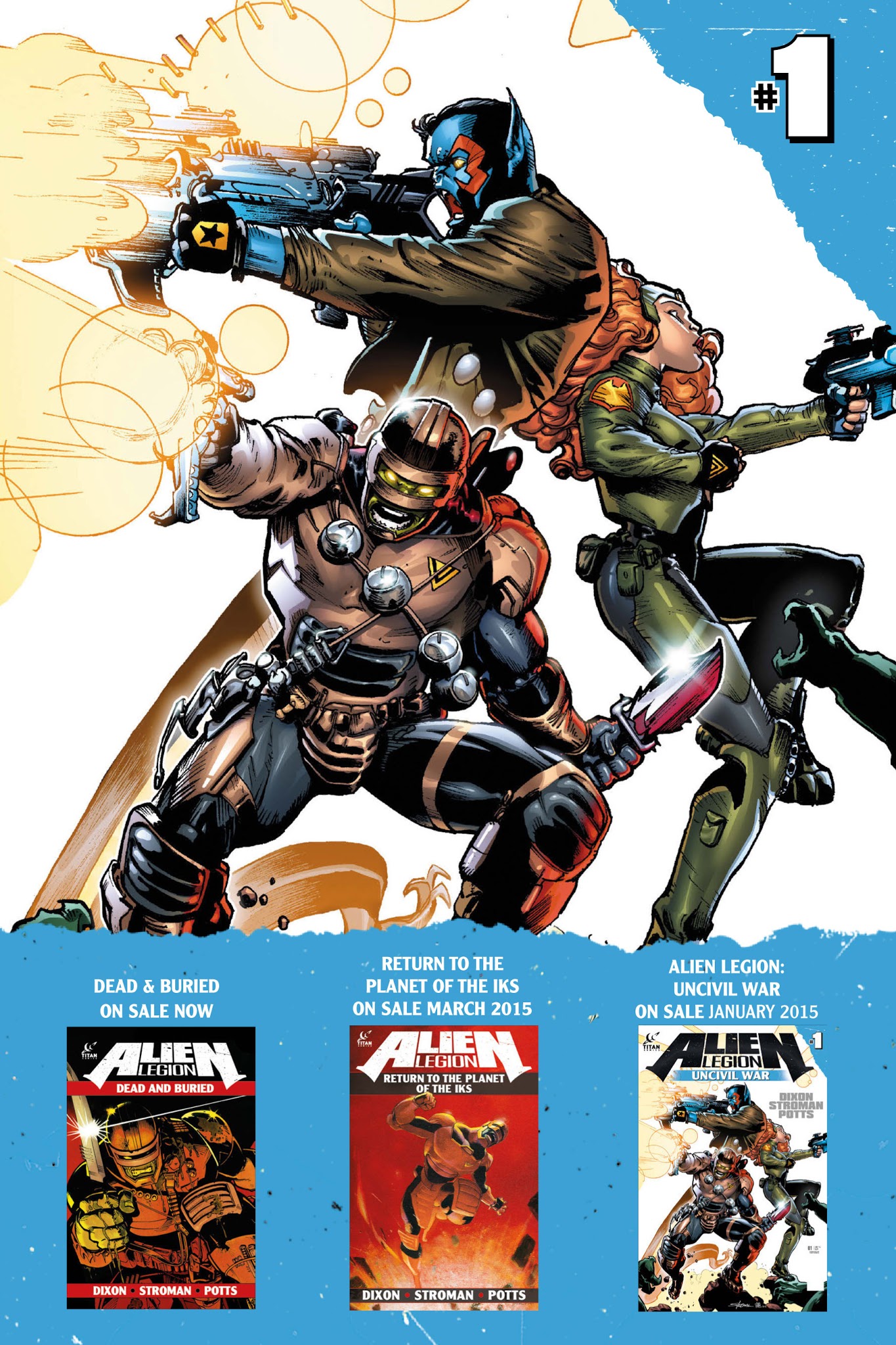 Read online Alien Legion: Dead and Buried comic -  Issue # TPB - 322