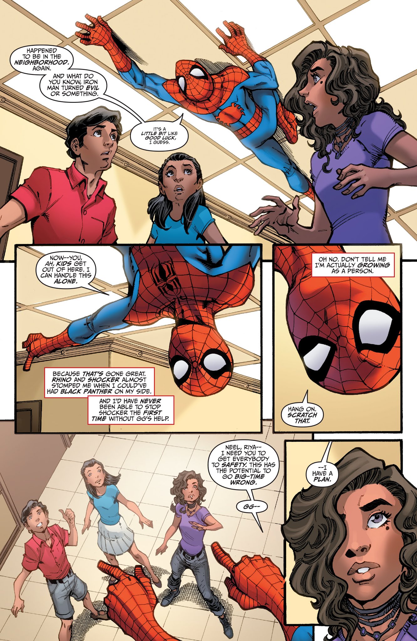 Read online Spidey: School's Out comic -  Issue #6 - 6
