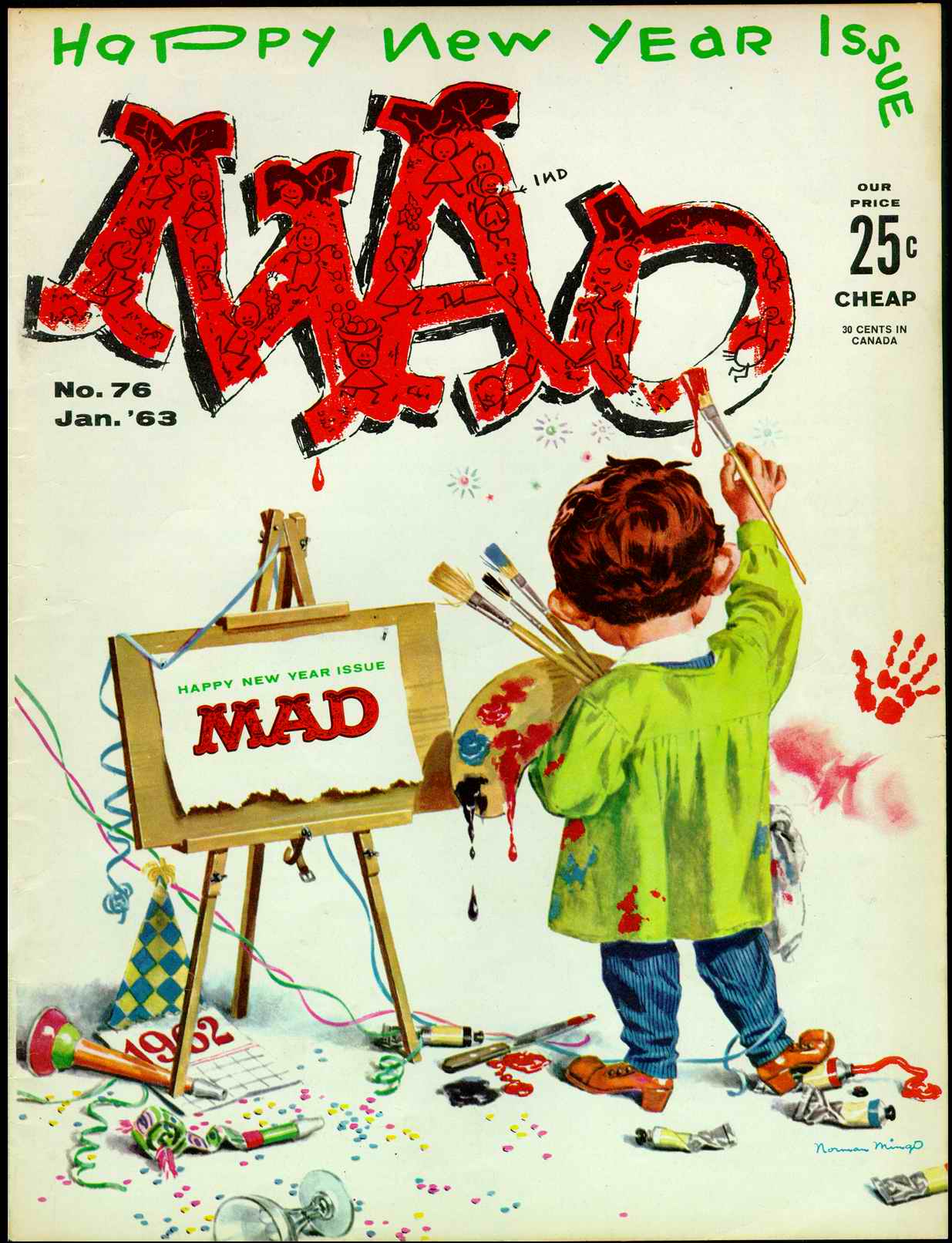 Read online MAD comic -  Issue #76 - 1
