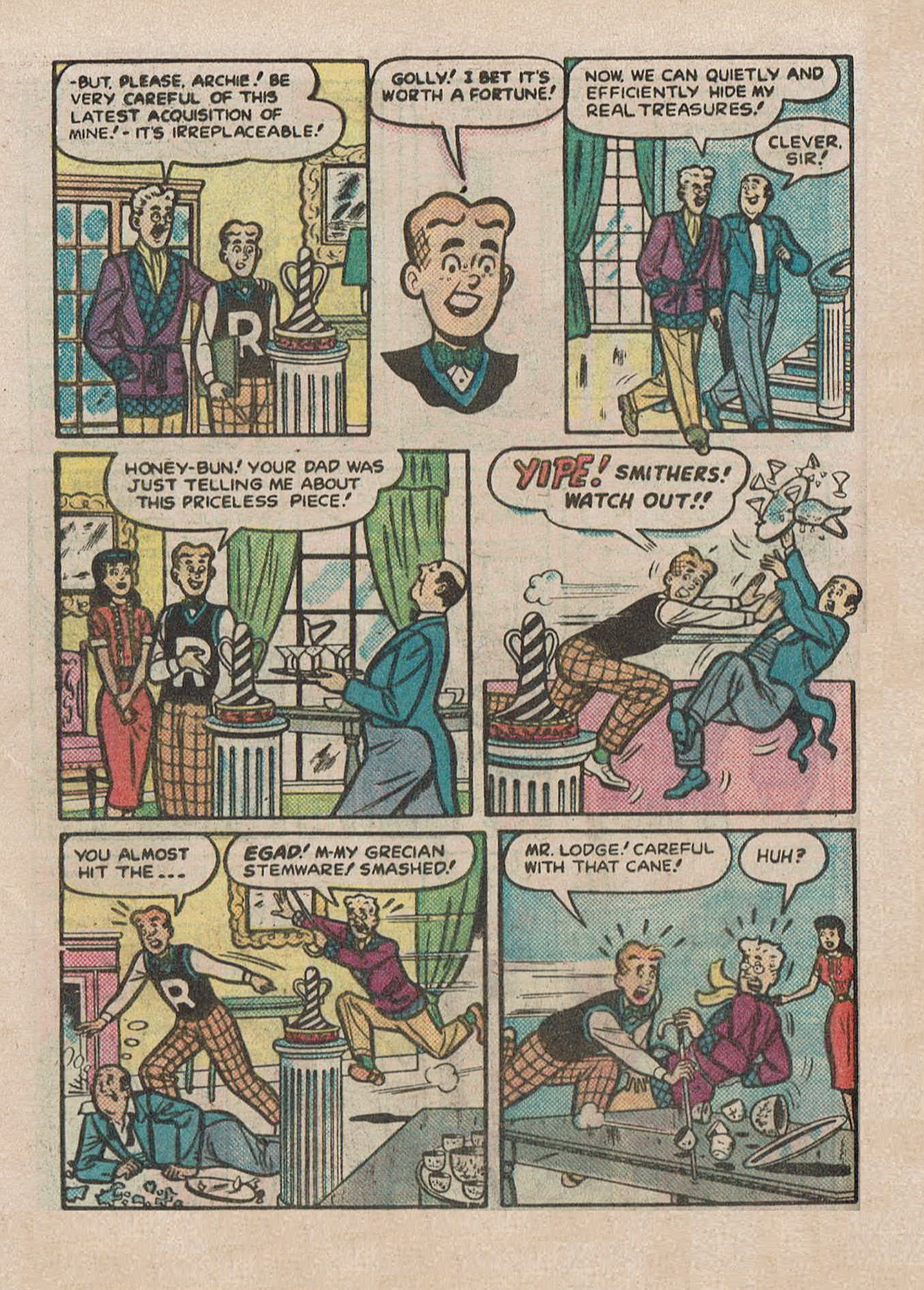 Read online Archie's Double Digest Magazine comic -  Issue #28 - 156