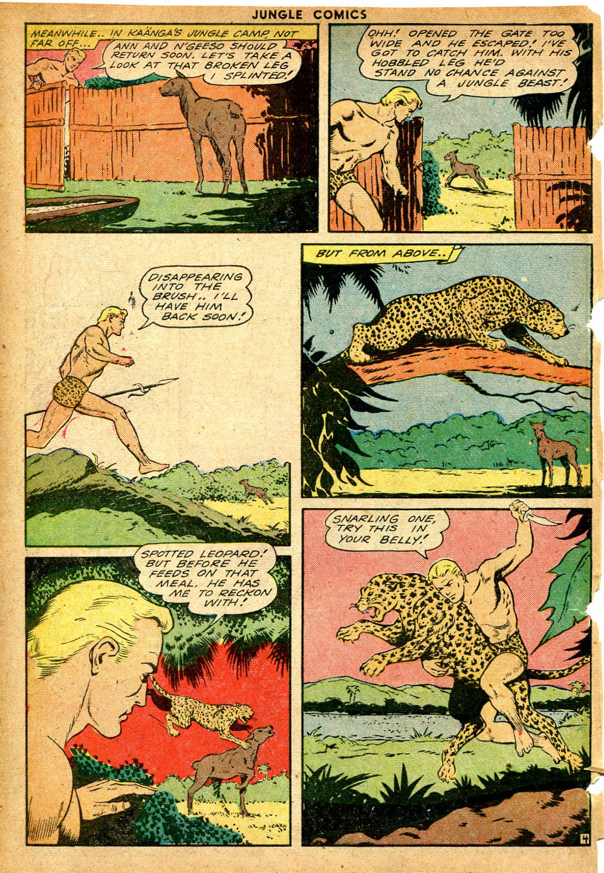 Read online Jungle Comics comic -  Issue #52 - 6