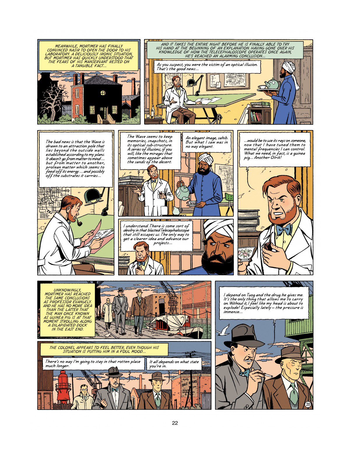 Read online Blake & Mortimer comic -  Issue #20 - 22