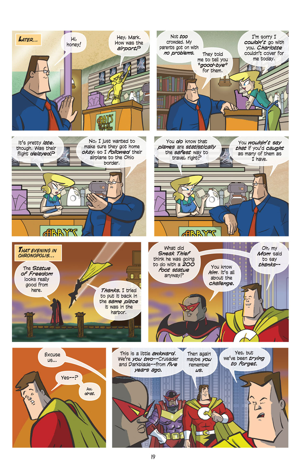 Read online Love and Capes comic -  Issue #5 - 20