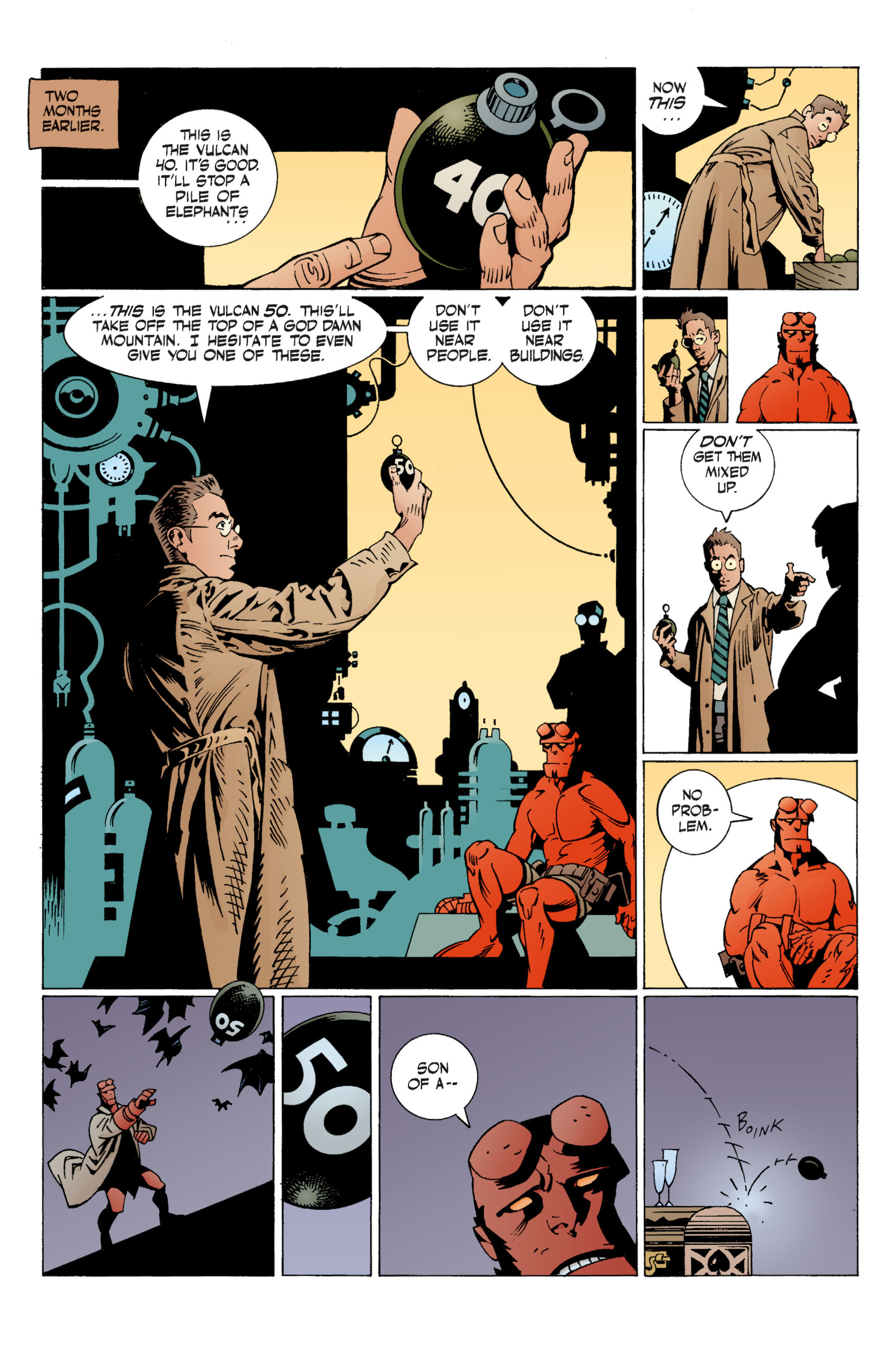 Read online Hellboy comic -  Issue #7 - 43