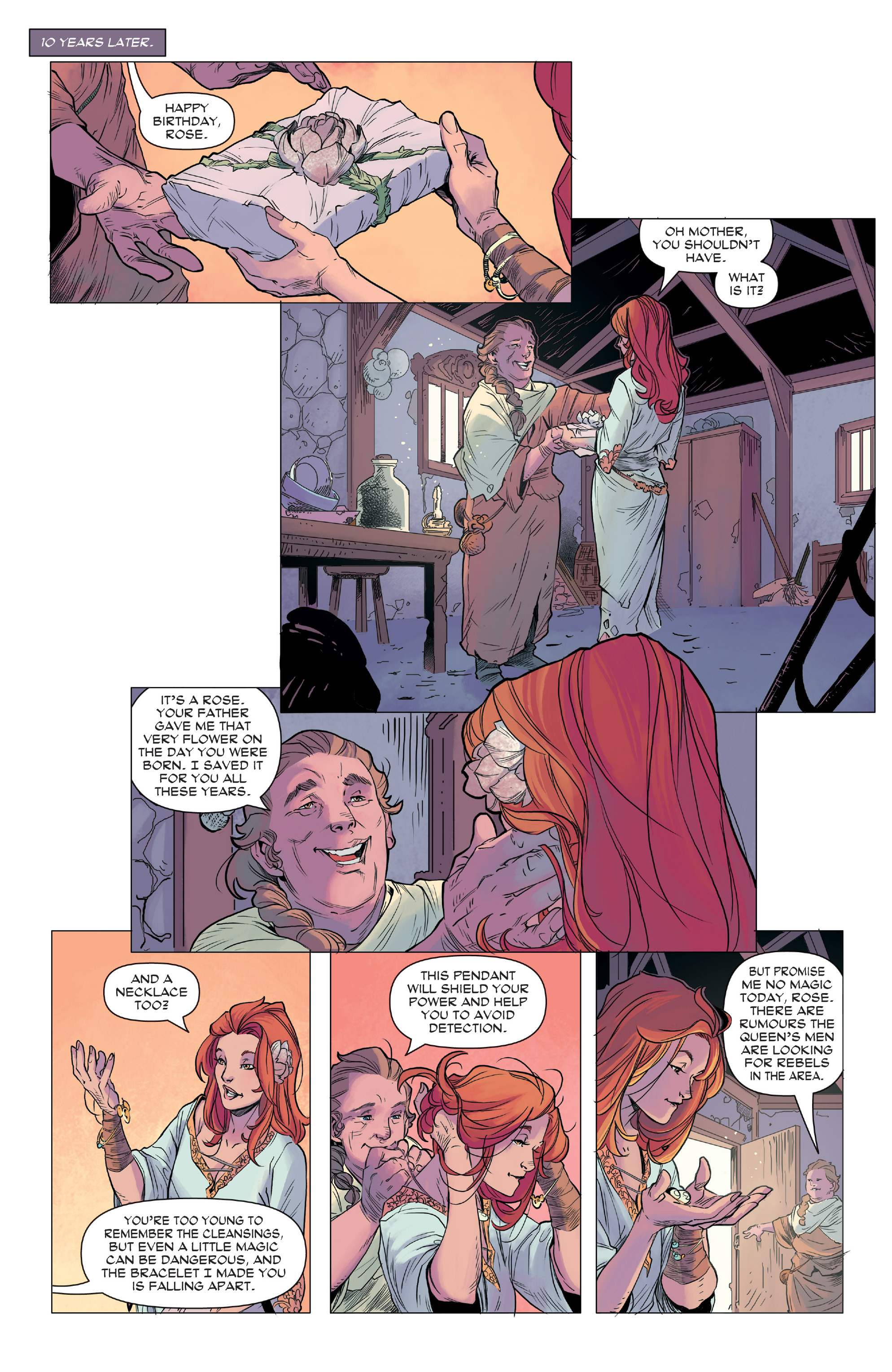 Read online Rose comic -  Issue #1 - 6