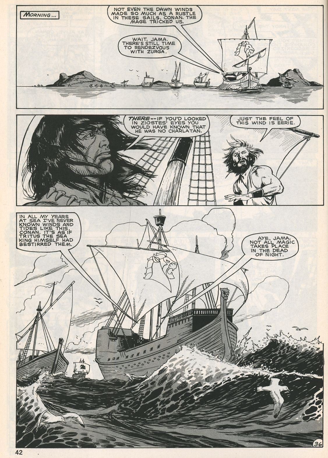 The Savage Sword Of Conan issue 129 - Page 41