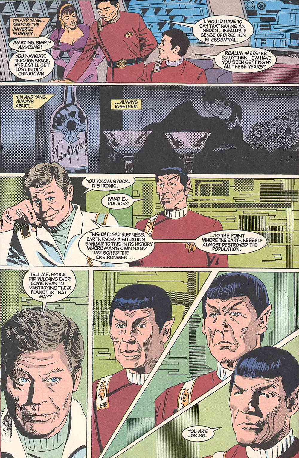 Read online Star Trek (1989) comic -  Issue # _Annual 1 - 25