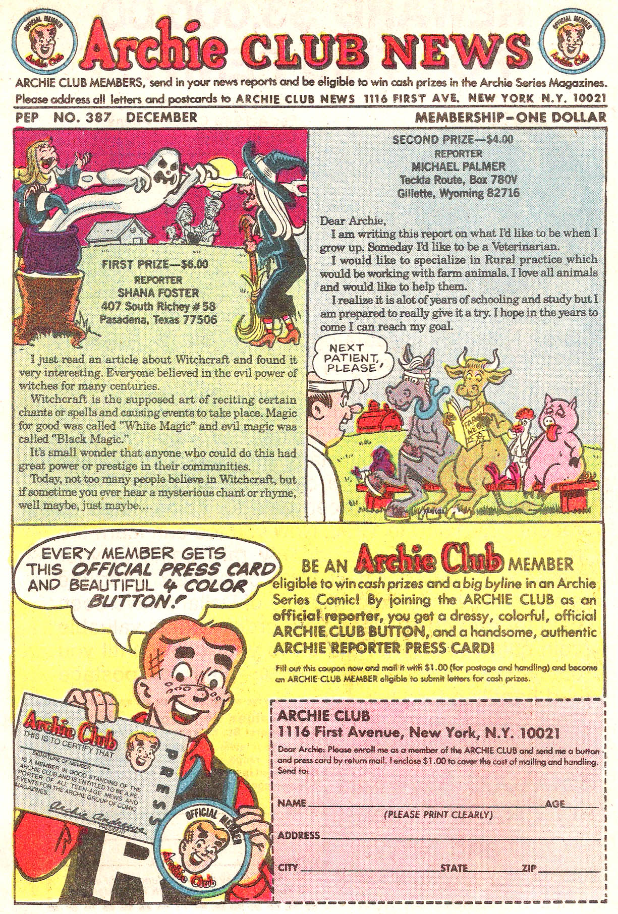 Read online Pep Comics comic -  Issue #387 - 11