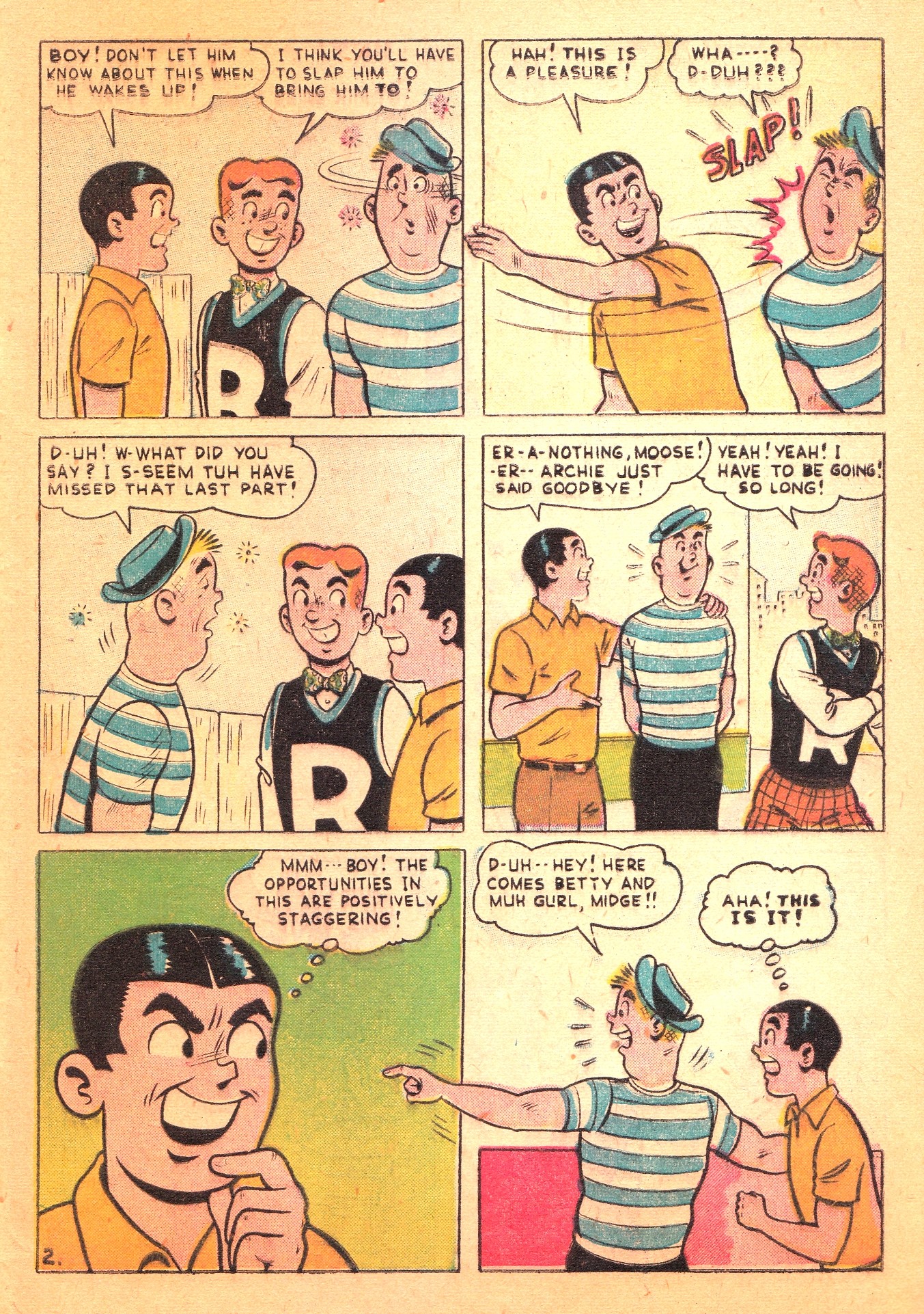 Read online Archie's Rival Reggie comic -  Issue #10 - 31