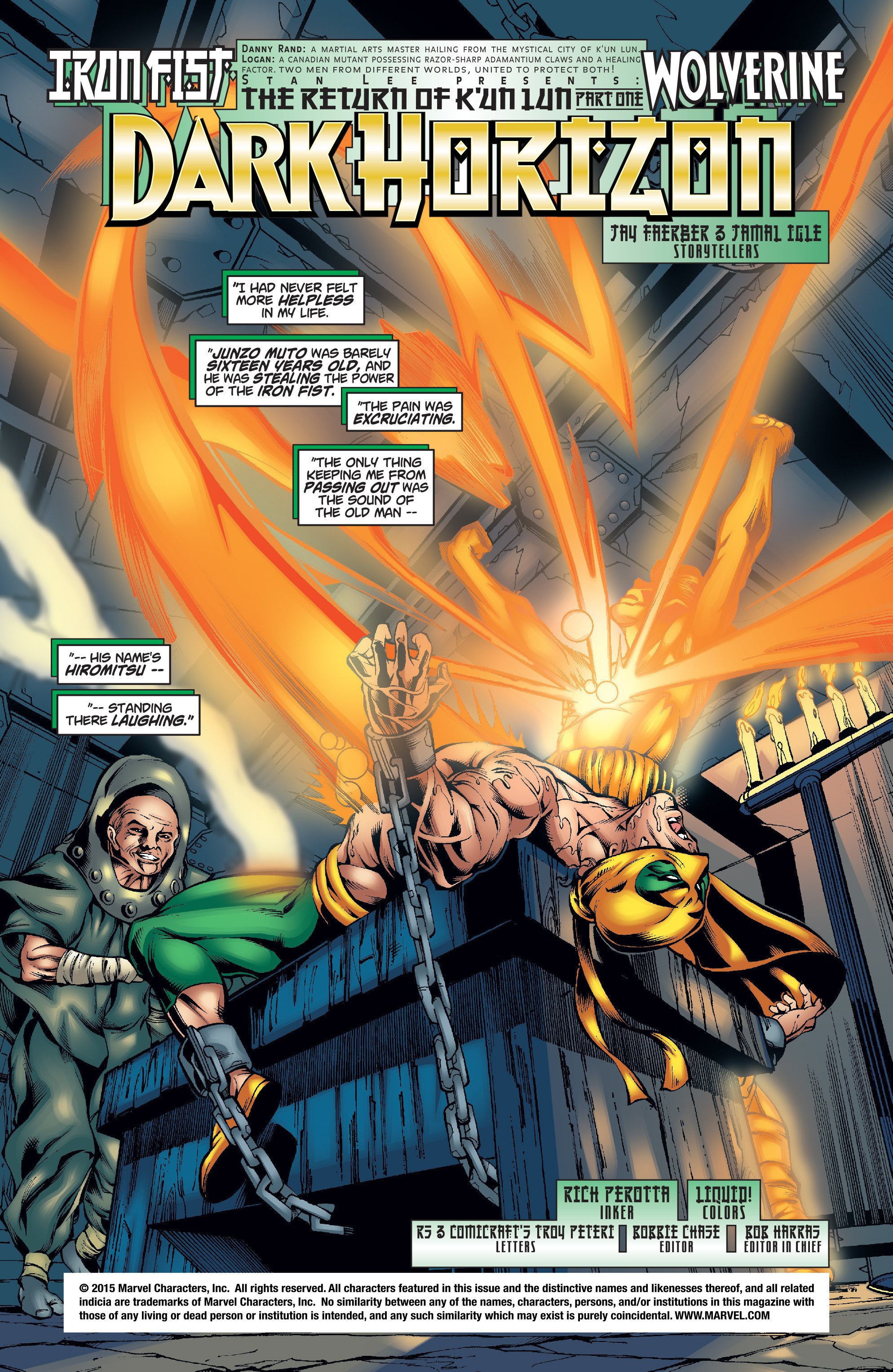 Read online Iron Fist: The Return of K'un Lun comic -  Issue # TPB - 123