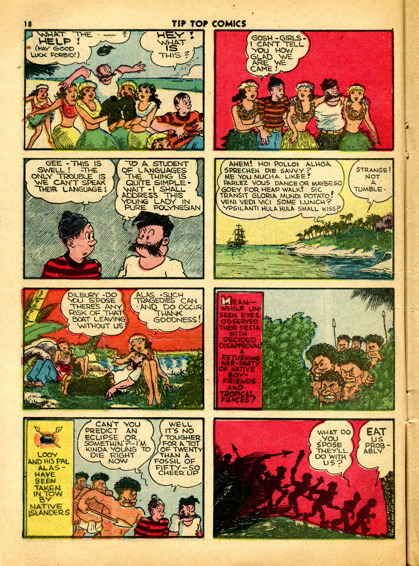 Read online Tip Top Comics comic -  Issue #74 - 21
