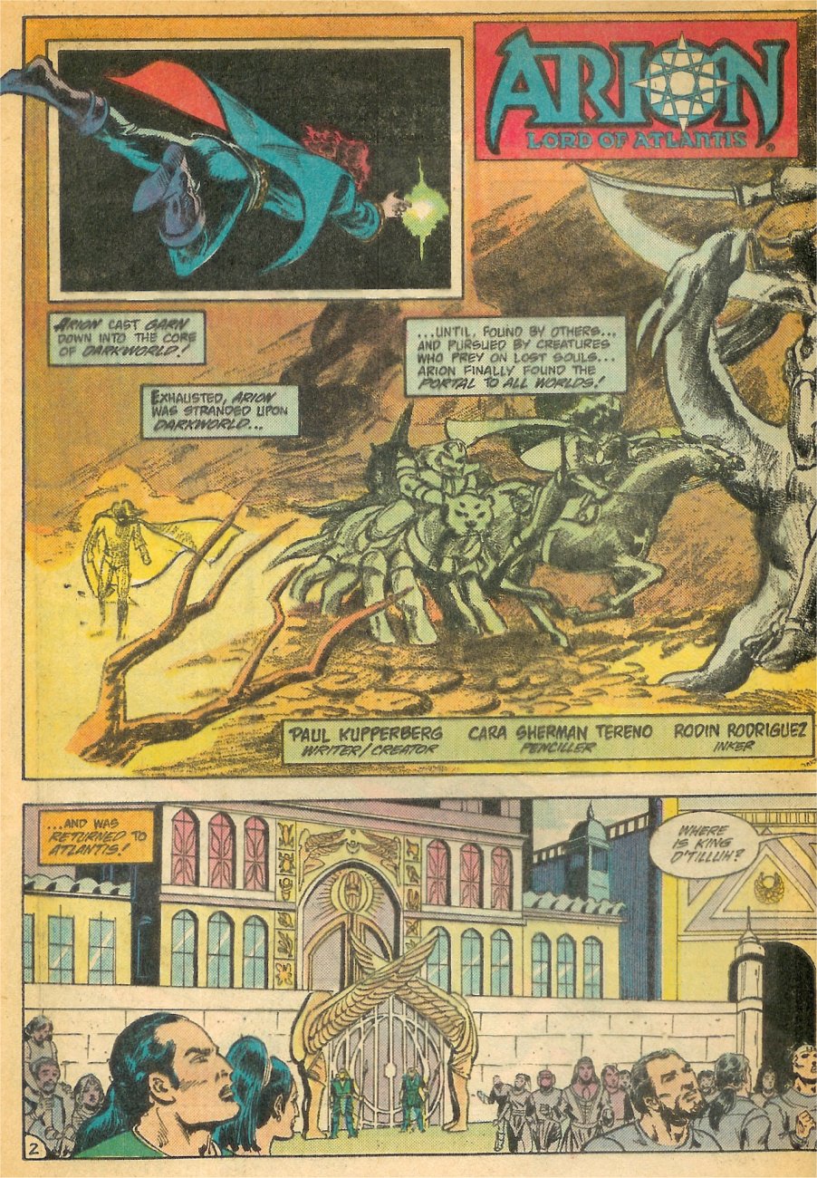 Read online Arion, Lord of Atlantis comic -  Issue #26 - 3