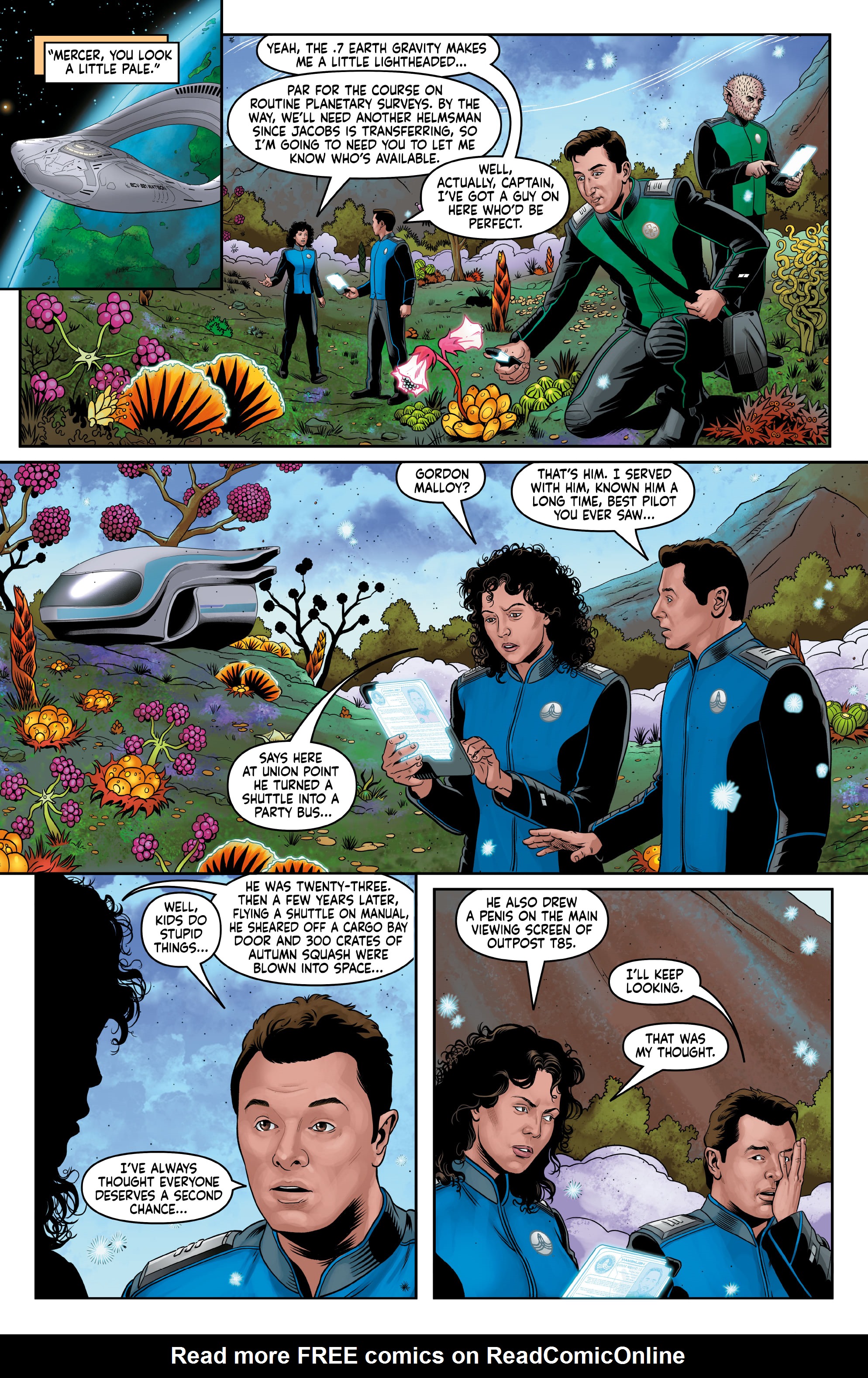 Read online The Orville: Digressions comic -  Issue #1 - 16