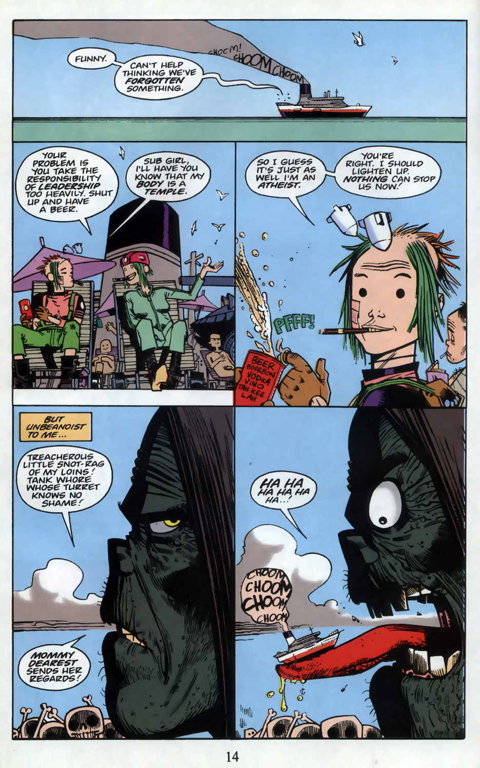 Read online Tank Girl: The Odyssey comic -  Issue #3 - 16