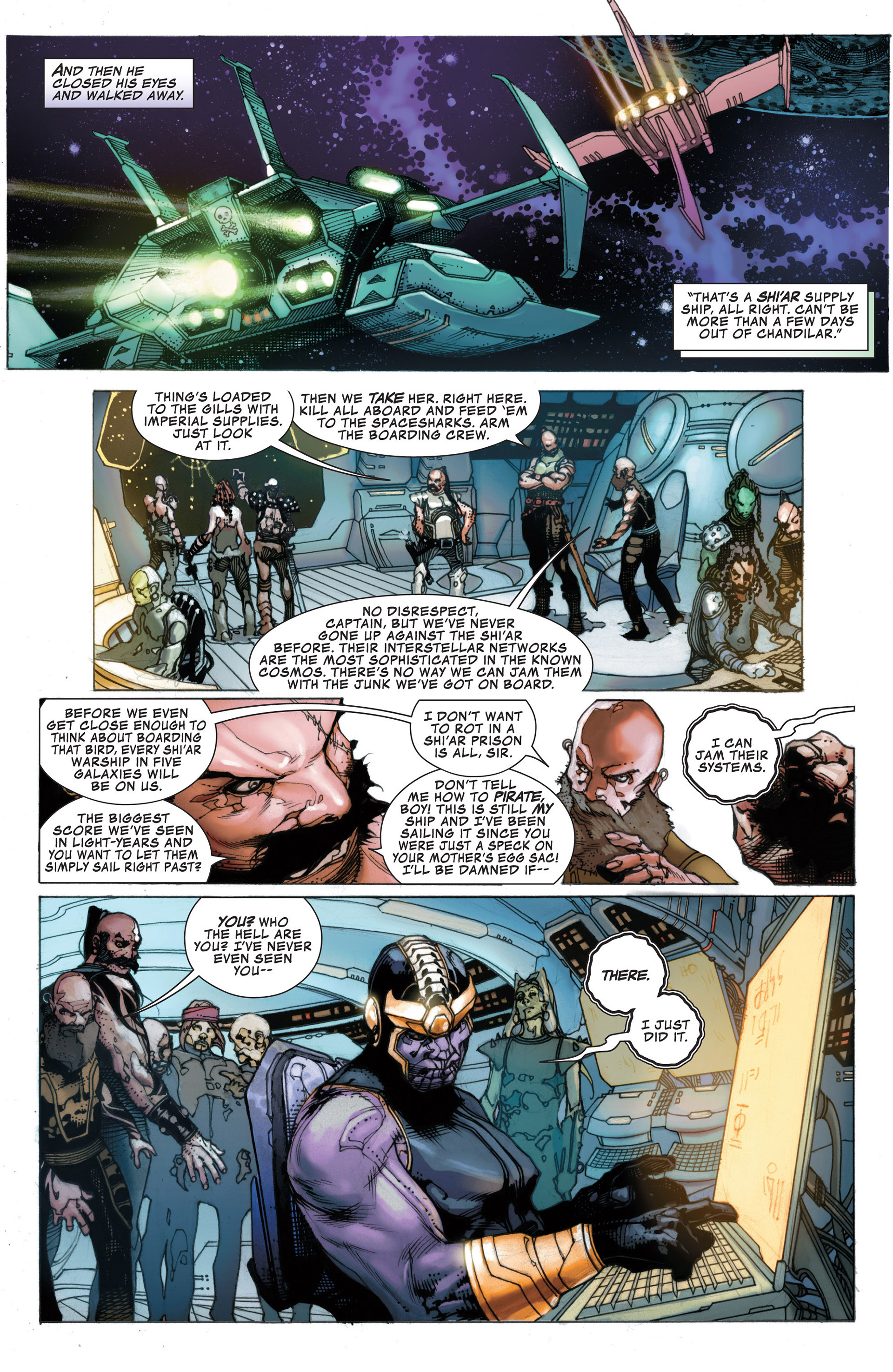 Read online Thanos Rising comic -  Issue #3 - 7