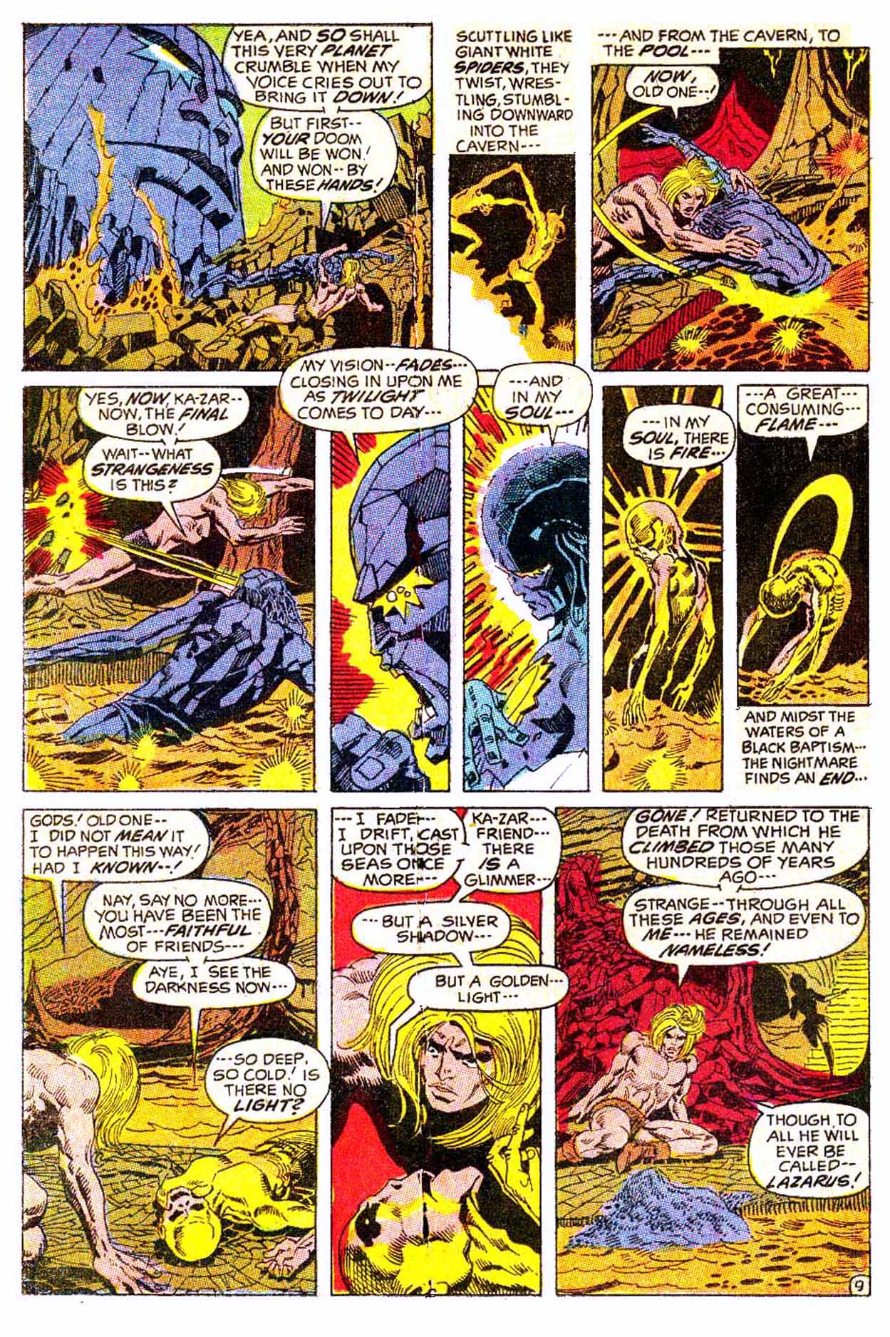 Read online Astonishing Tales (1970) comic -  Issue #5 - 20