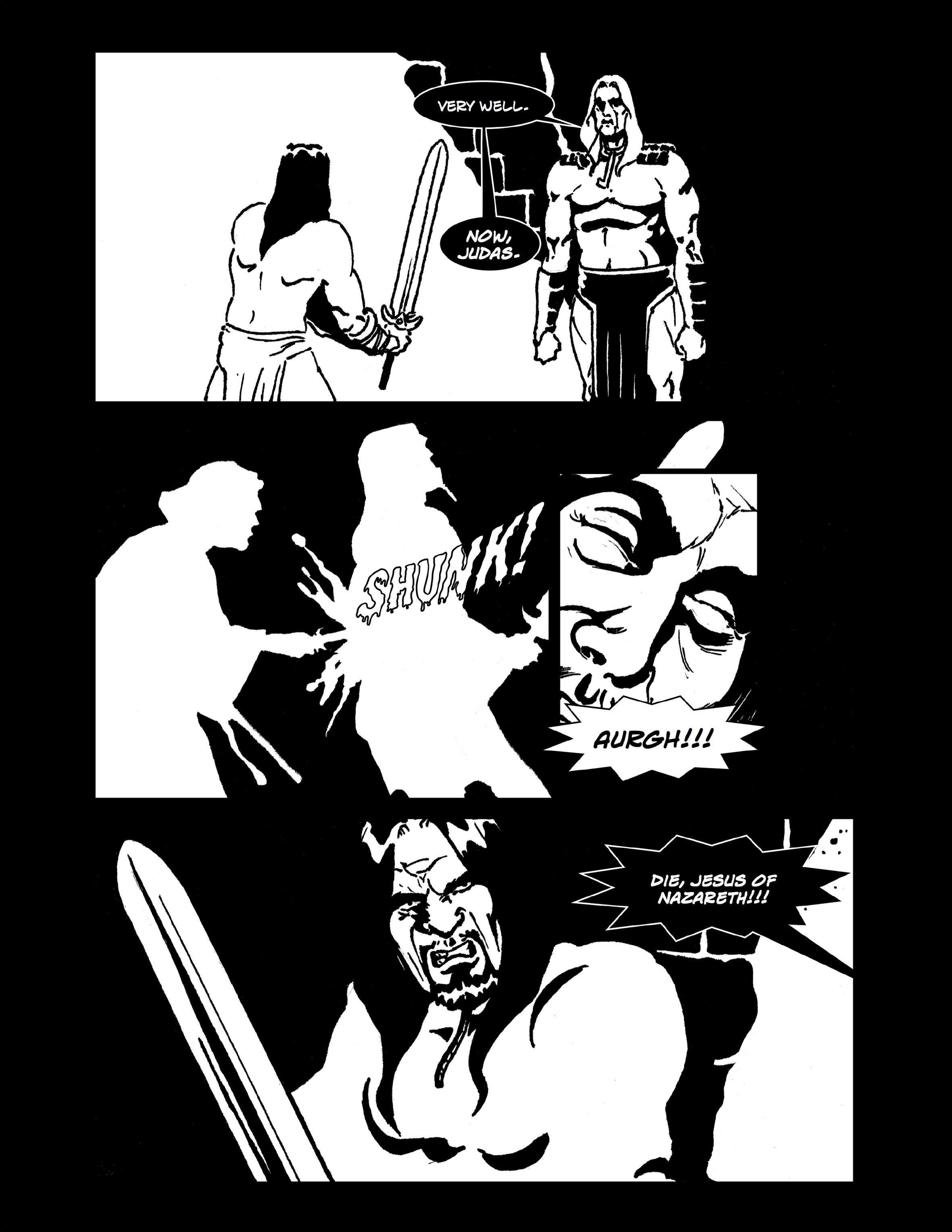 Read online Jesus Christ Demon Slayer comic -  Issue #3 - 15