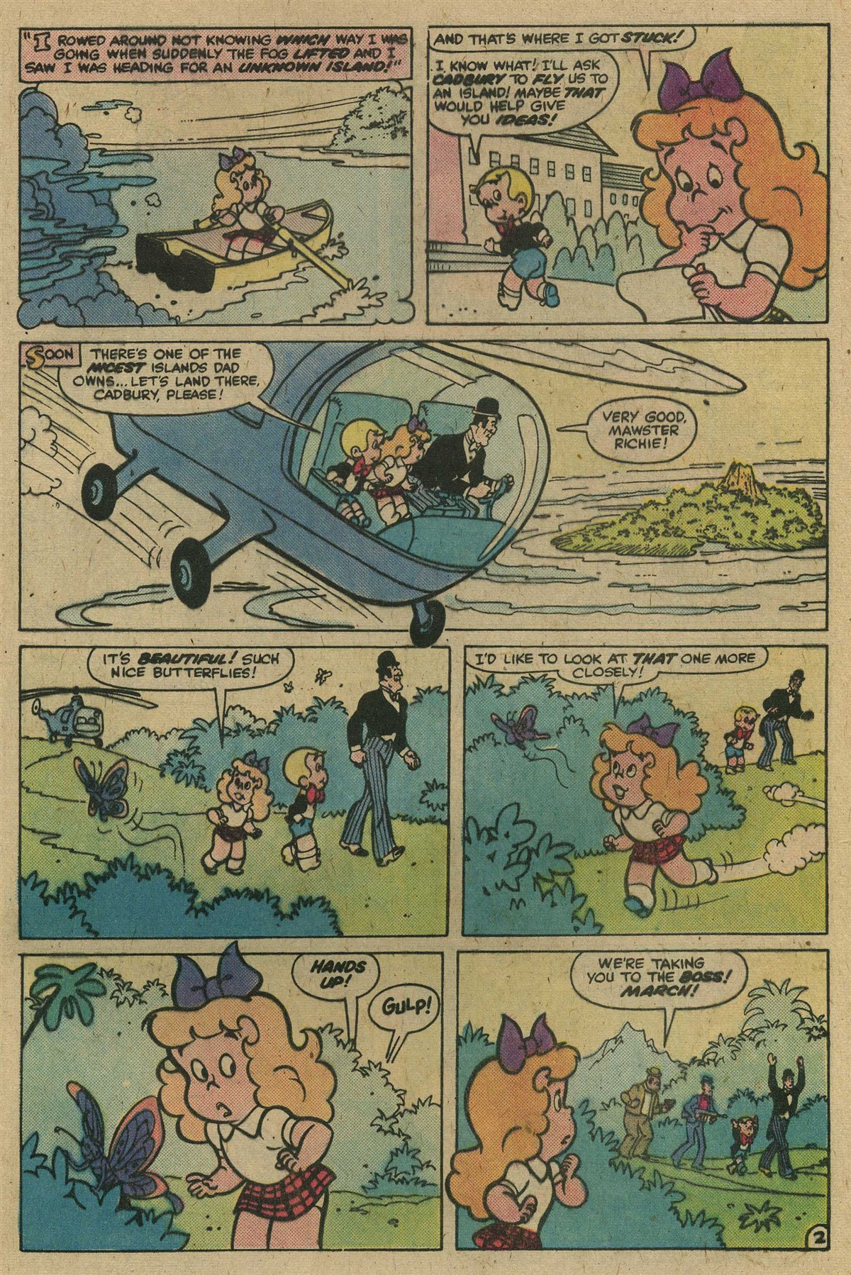 Read online Richie Rich & His Girl Friends comic -  Issue #8 - 29