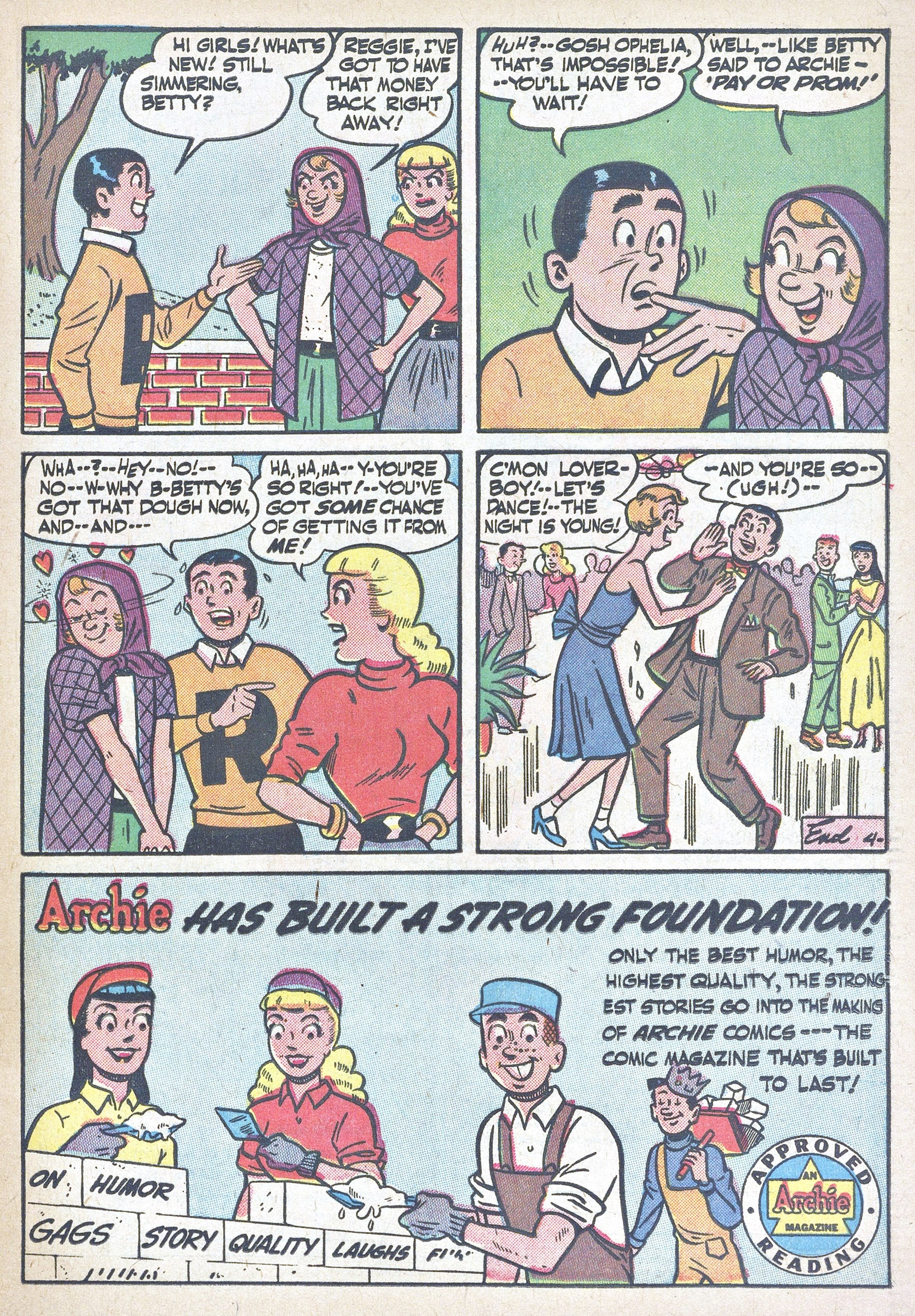 Read online Archie's Rival Reggie comic -  Issue #9 - 23