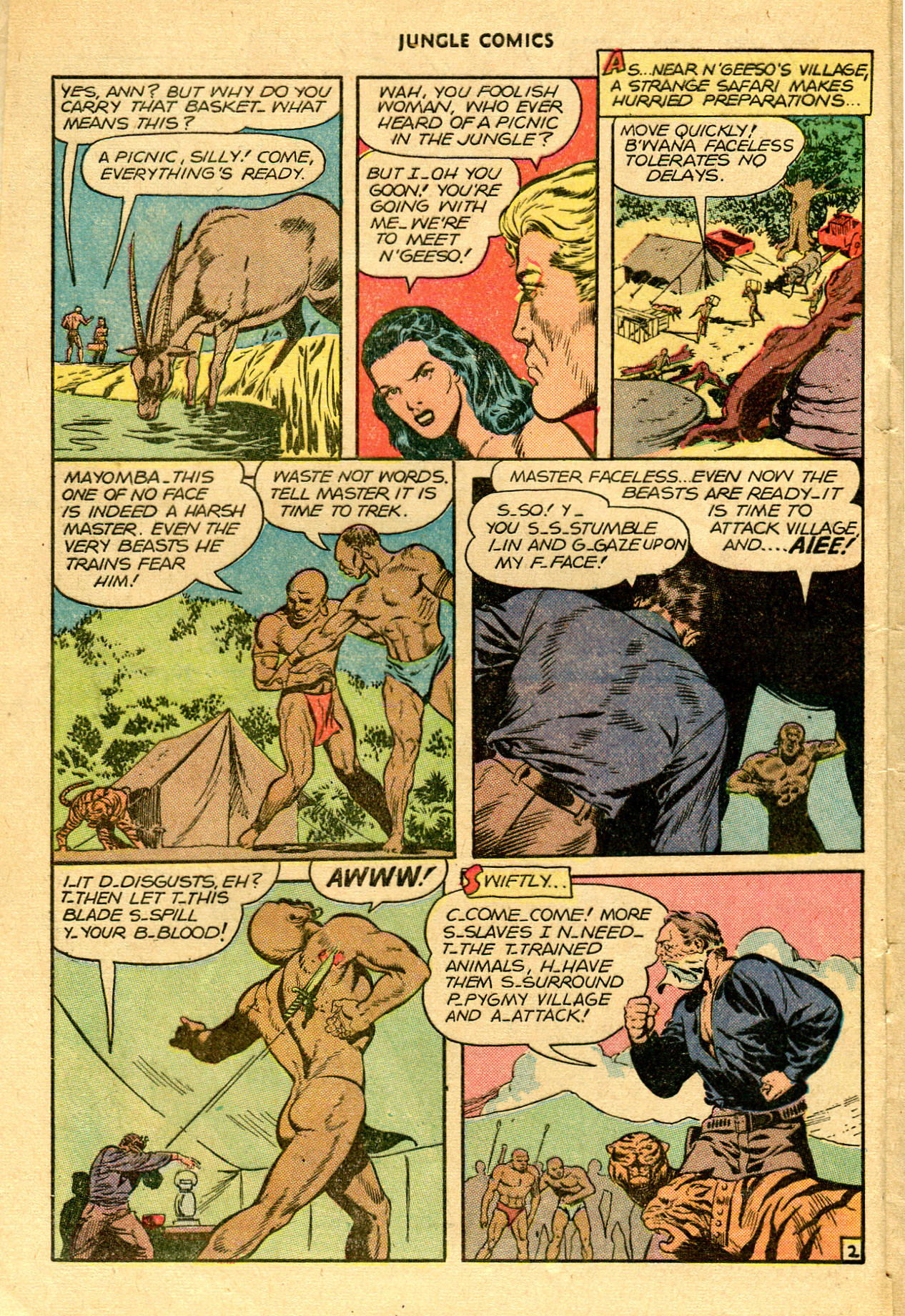 Read online Jungle Comics comic -  Issue #84 - 5
