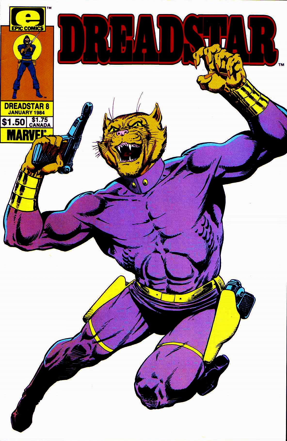 Read online Dreadstar comic -  Issue #8 - 1