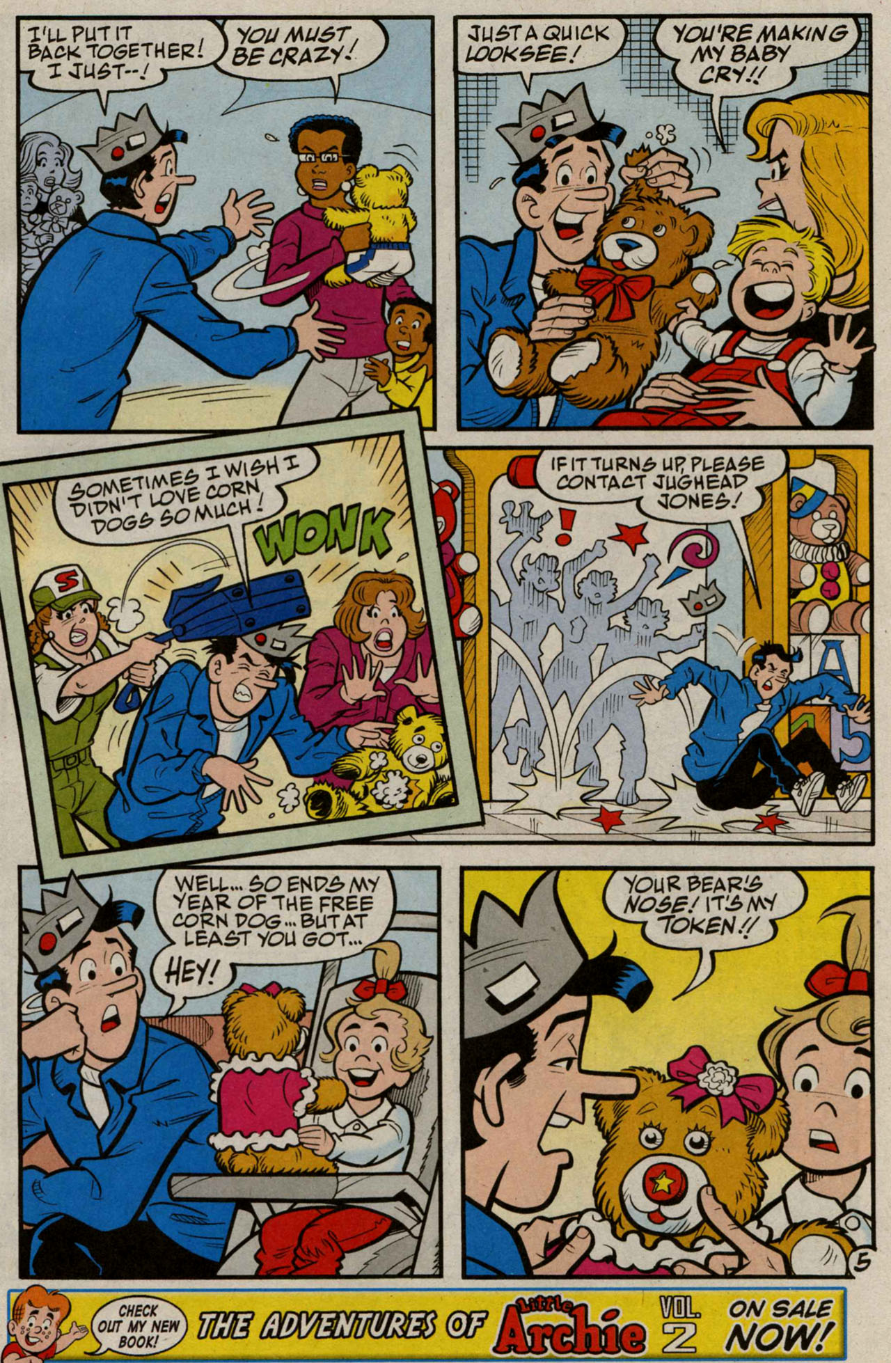 Read online Archie's Pal Jughead Comics comic -  Issue #188 - 6