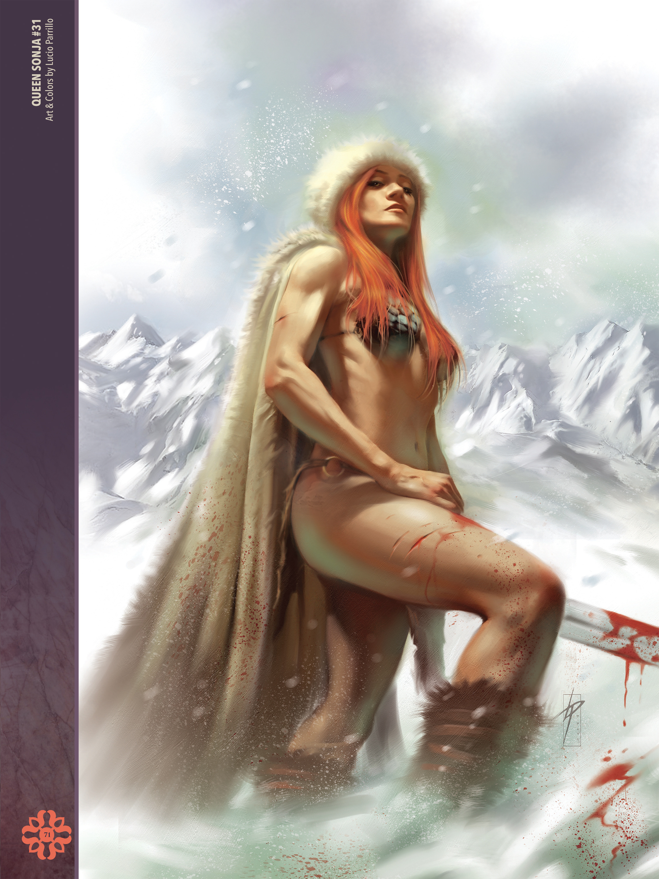 Read online The Art of Red Sonja comic -  Issue # TPB 2 (Part 1) - 71