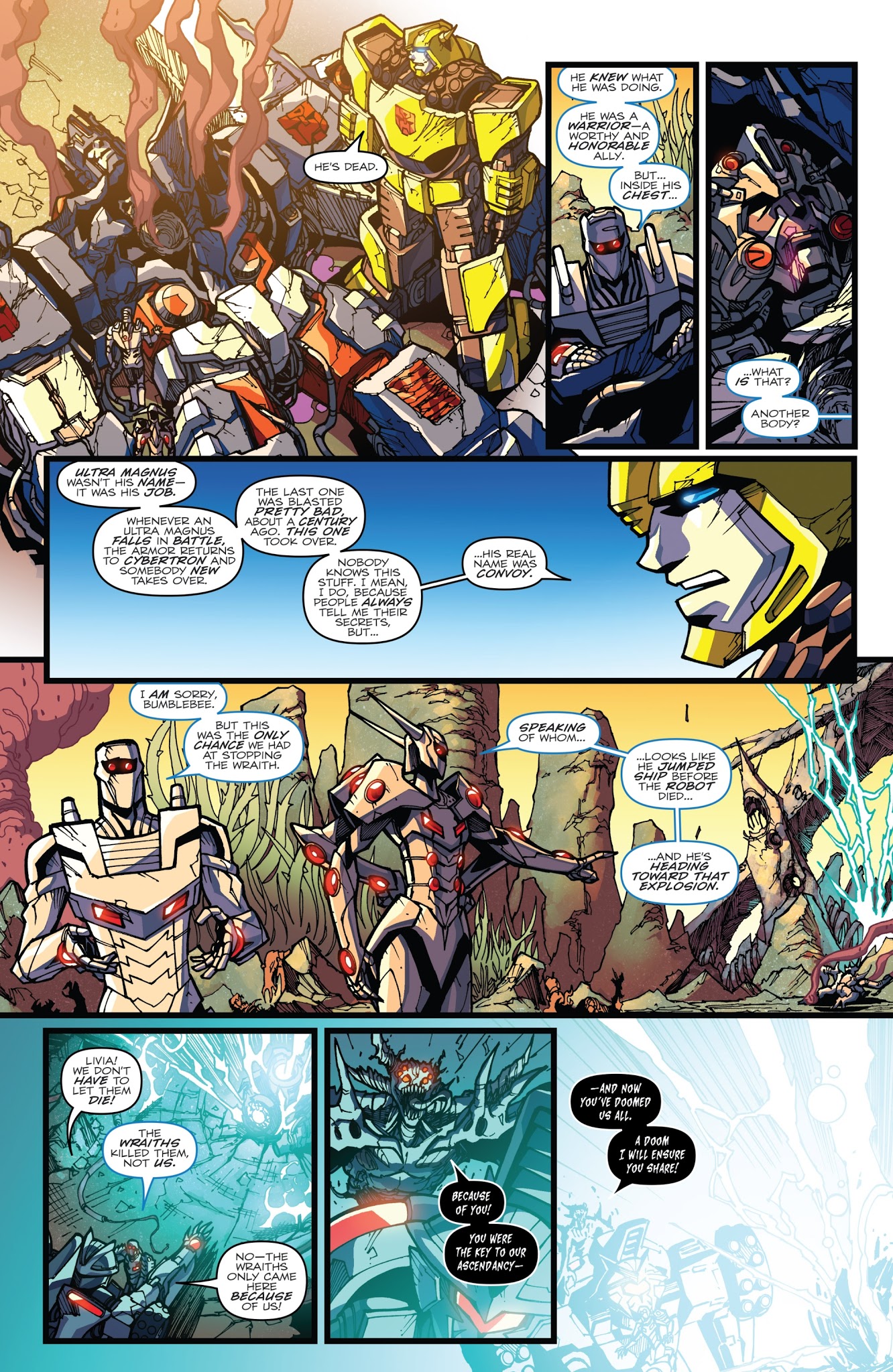 Read online ROM vs. Transformers: Shining Armor comic -  Issue #5 - 17