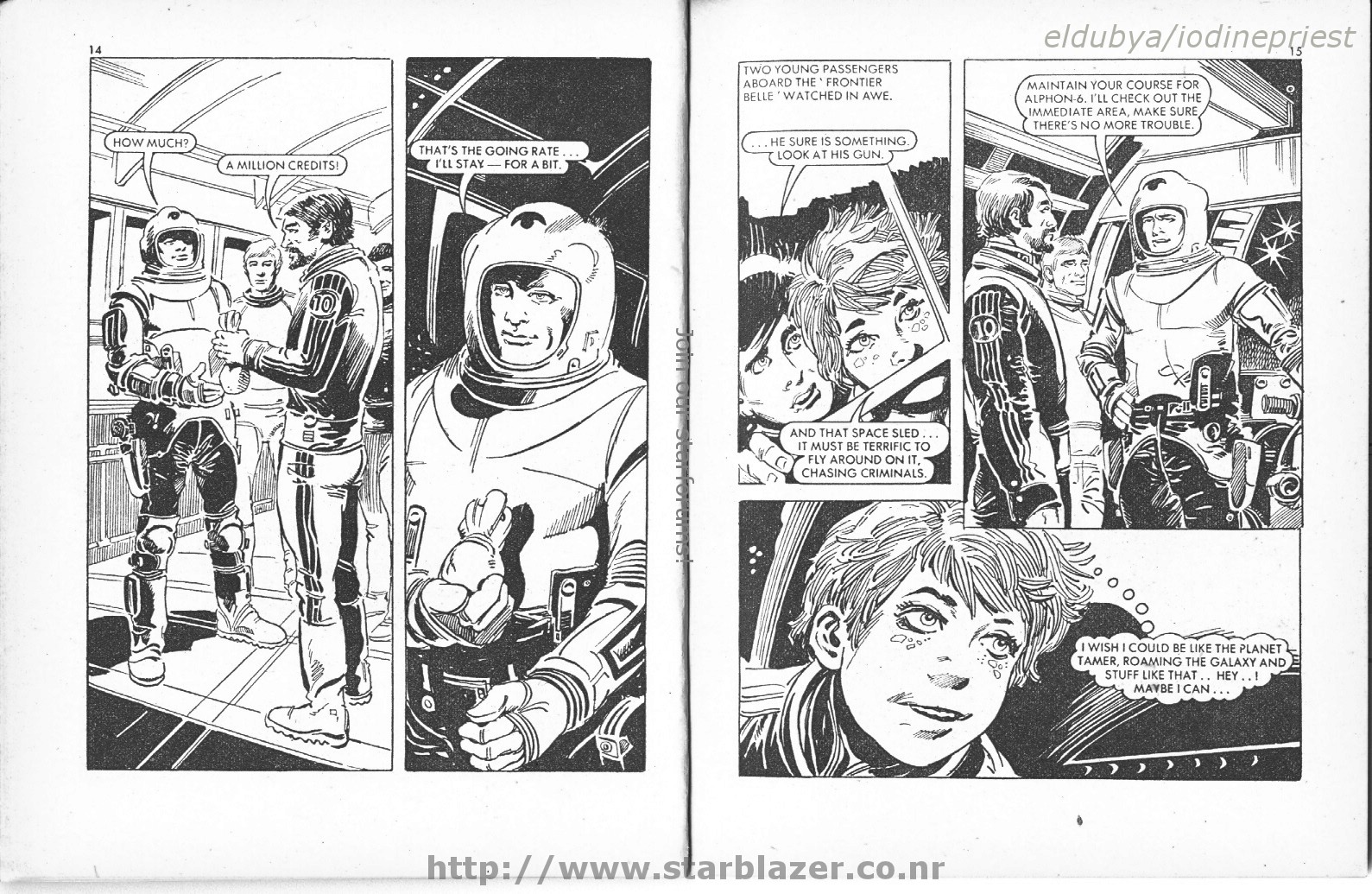Read online Starblazer comic -  Issue #40 - 9