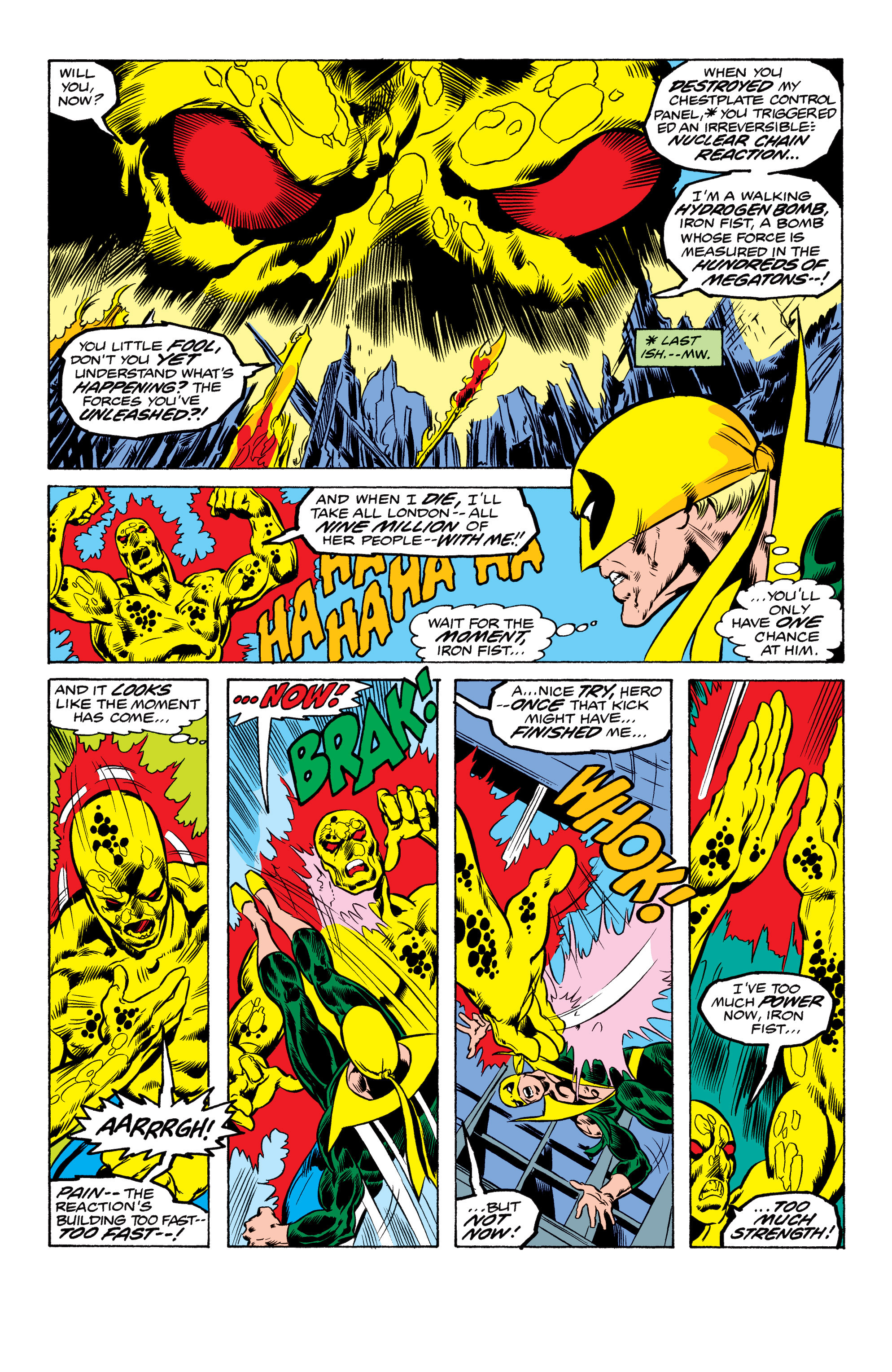 Read online Iron Fist (1975) comic -  Issue #4 - 3