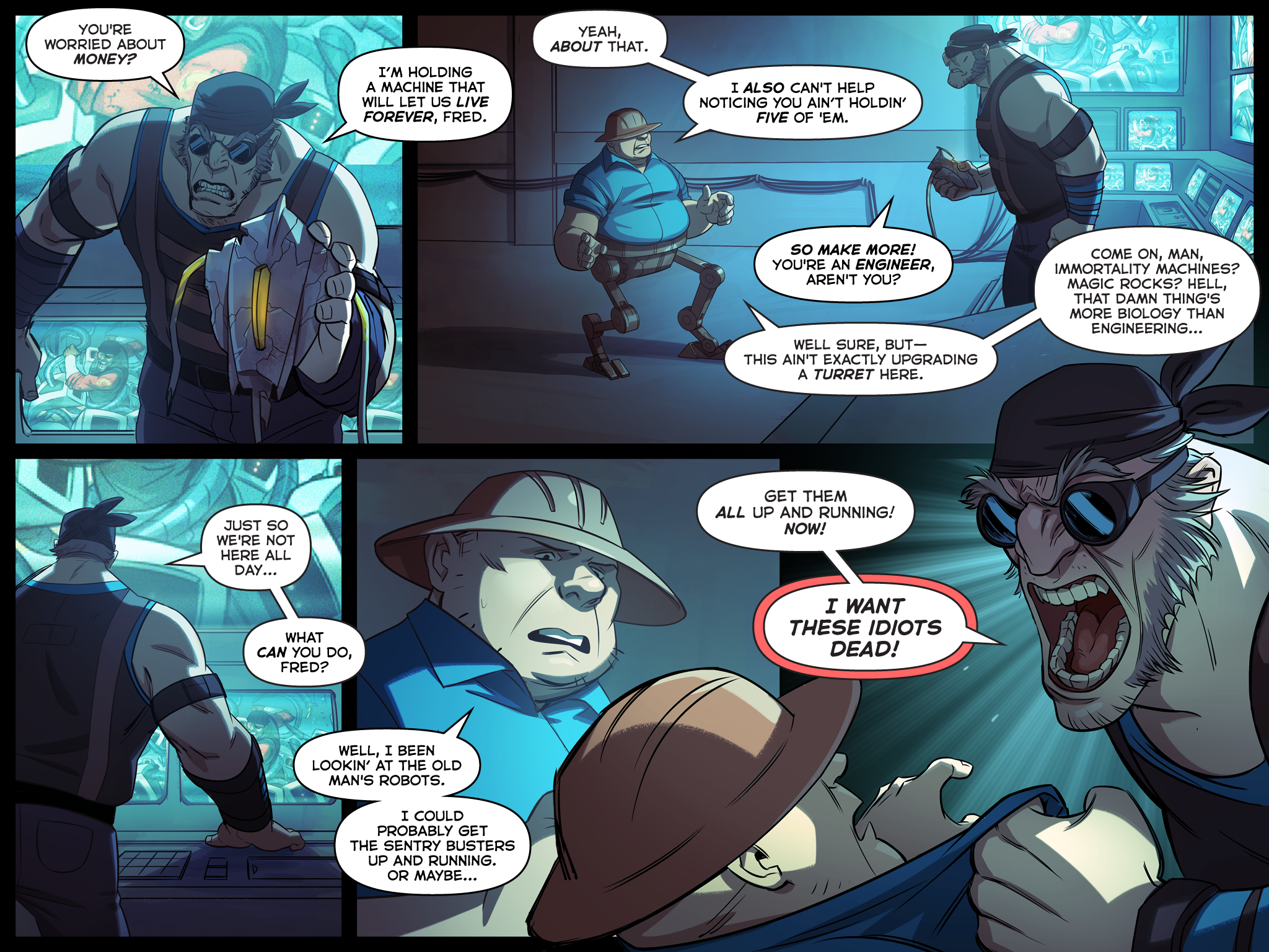 Read online Team Fortress 2 comic -  Issue #6 - 29