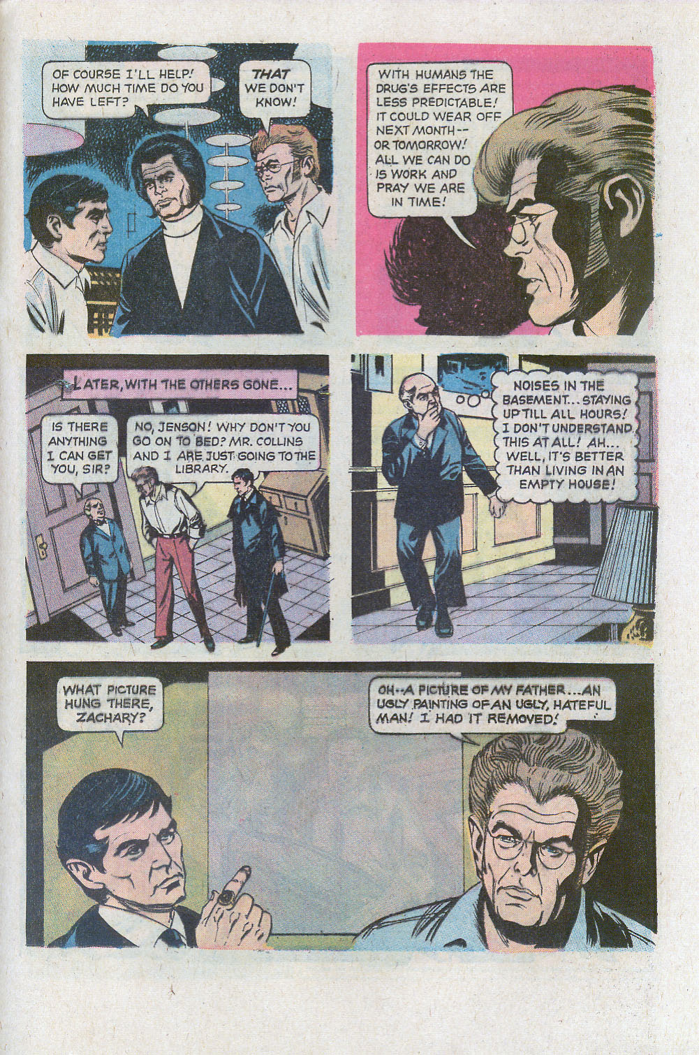 Read online Dark Shadows (1969) comic -  Issue #29 - 36