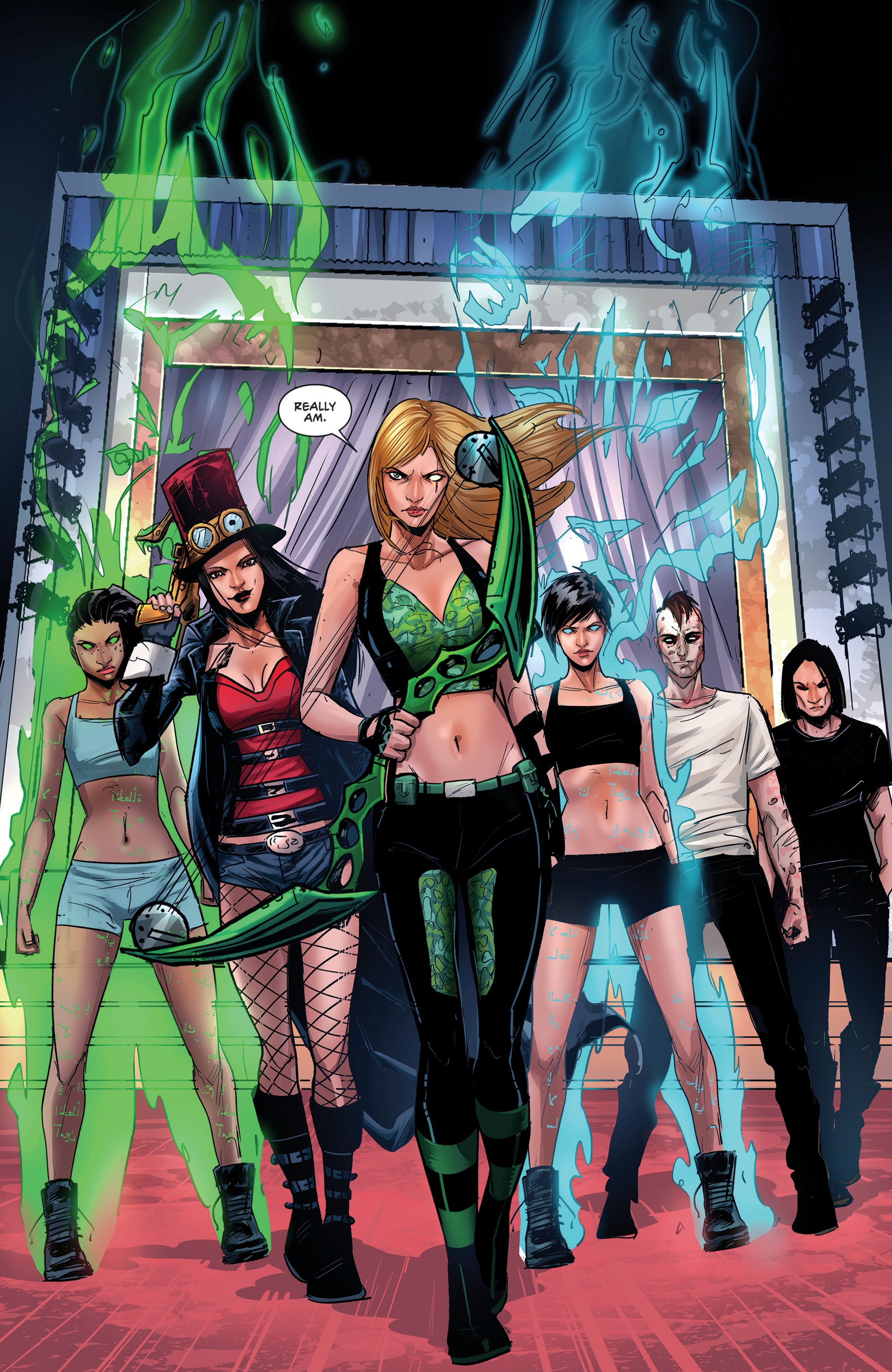Read online Grimm Fairy Tales presents Robyn Hood (2014) comic -  Issue #14 - 15