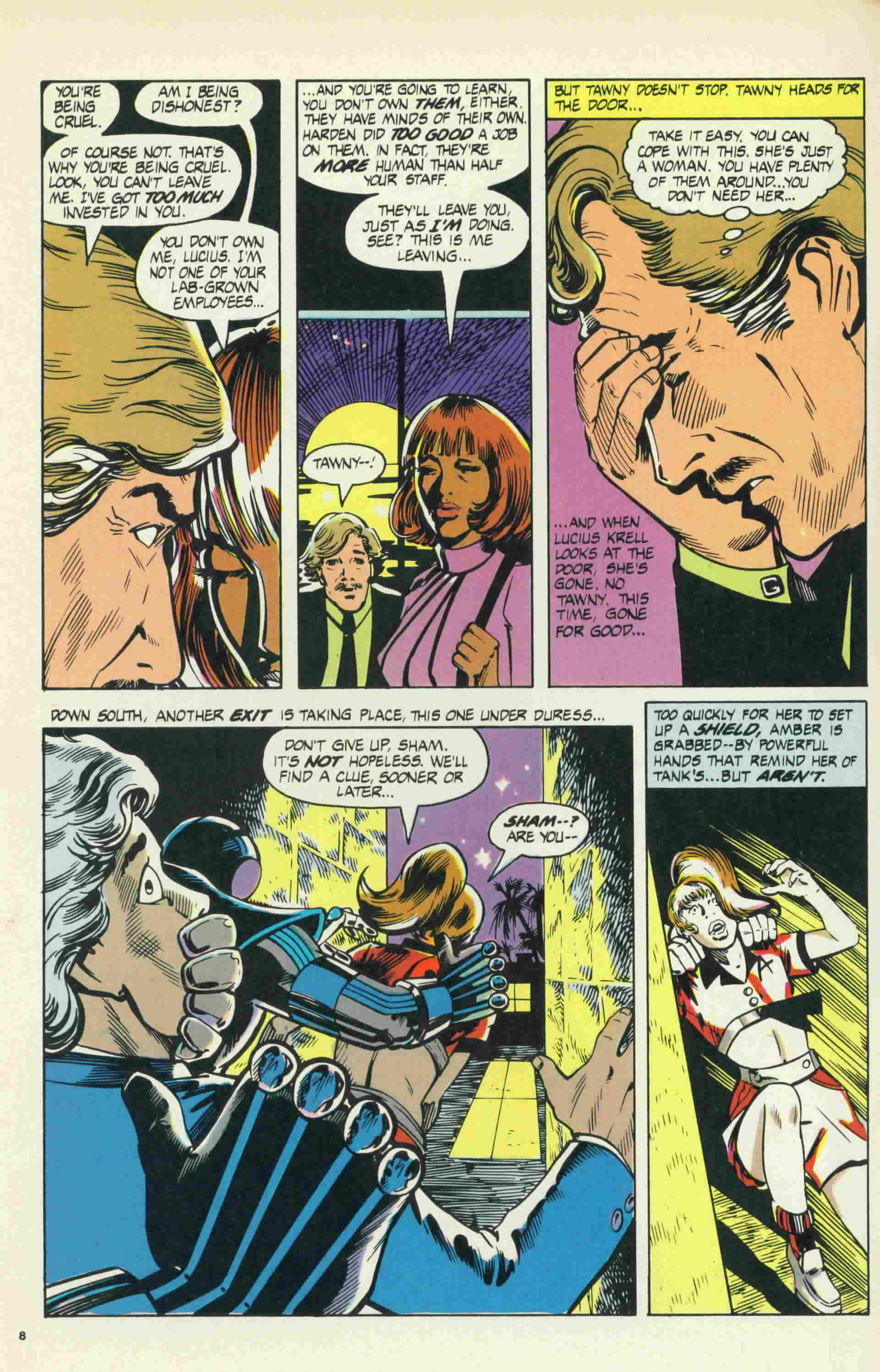 Read online DNAgents comic -  Issue #8 - 11