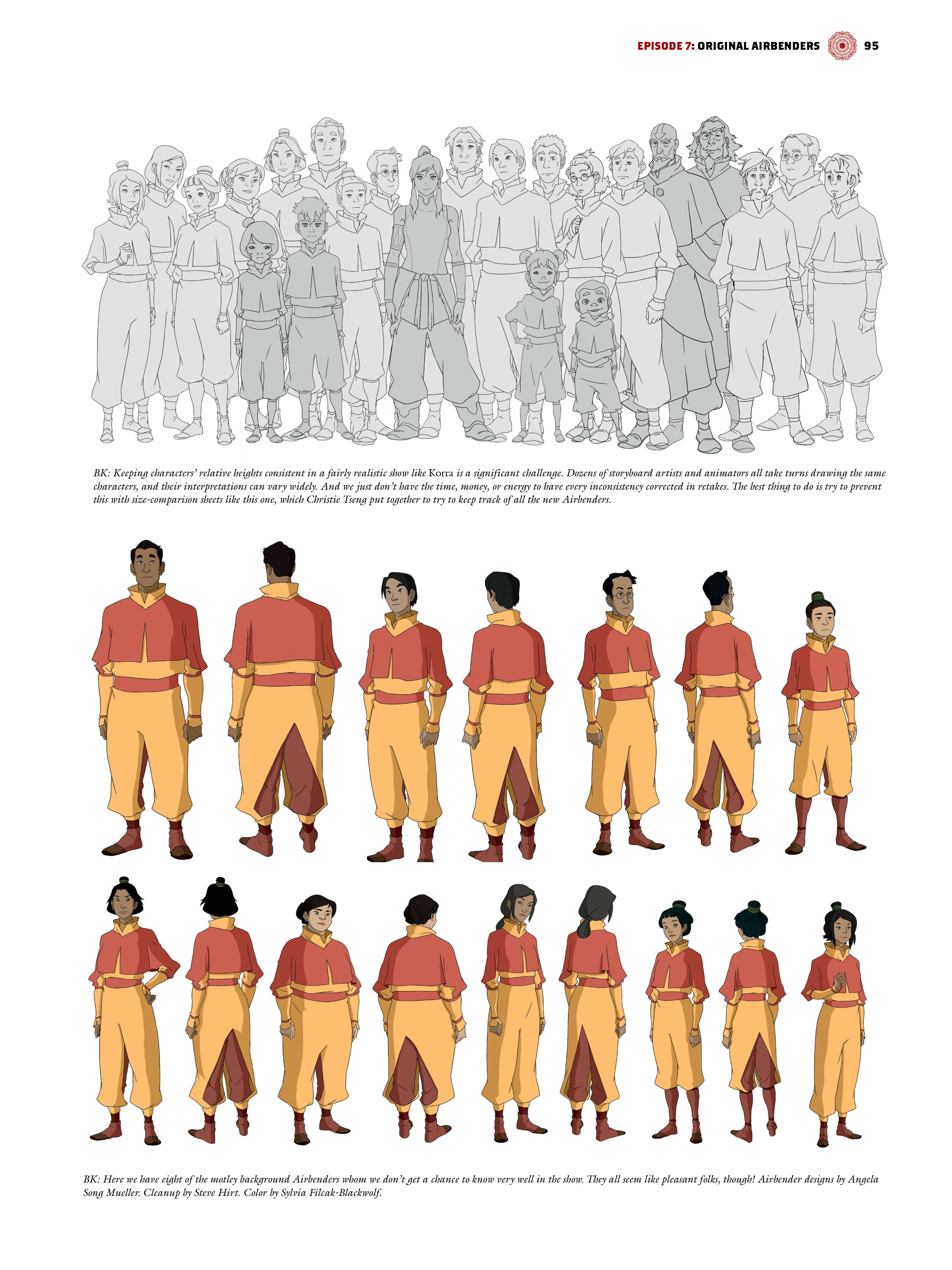 Read online The Legend of Korra: The Art of the Animated Series comic -  Issue # TPB 3 - 96