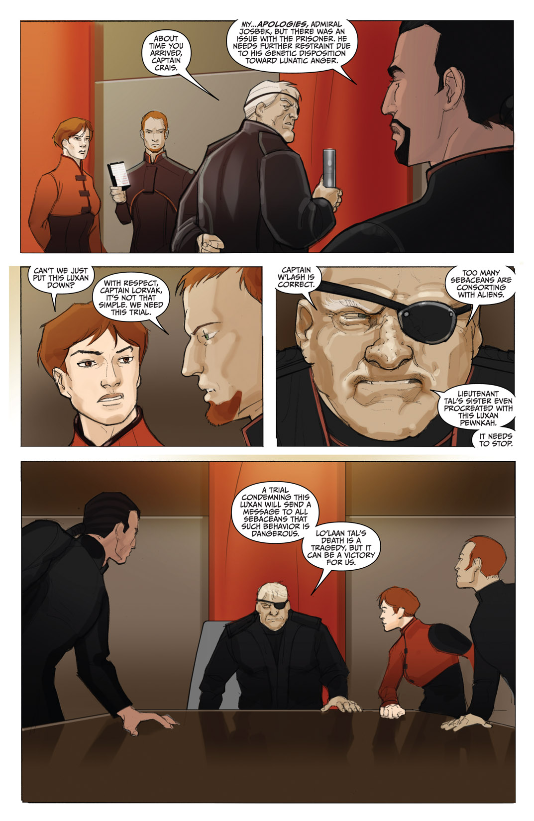 Read online Farscape: D'Argo's Trial comic -  Issue #4 - 8