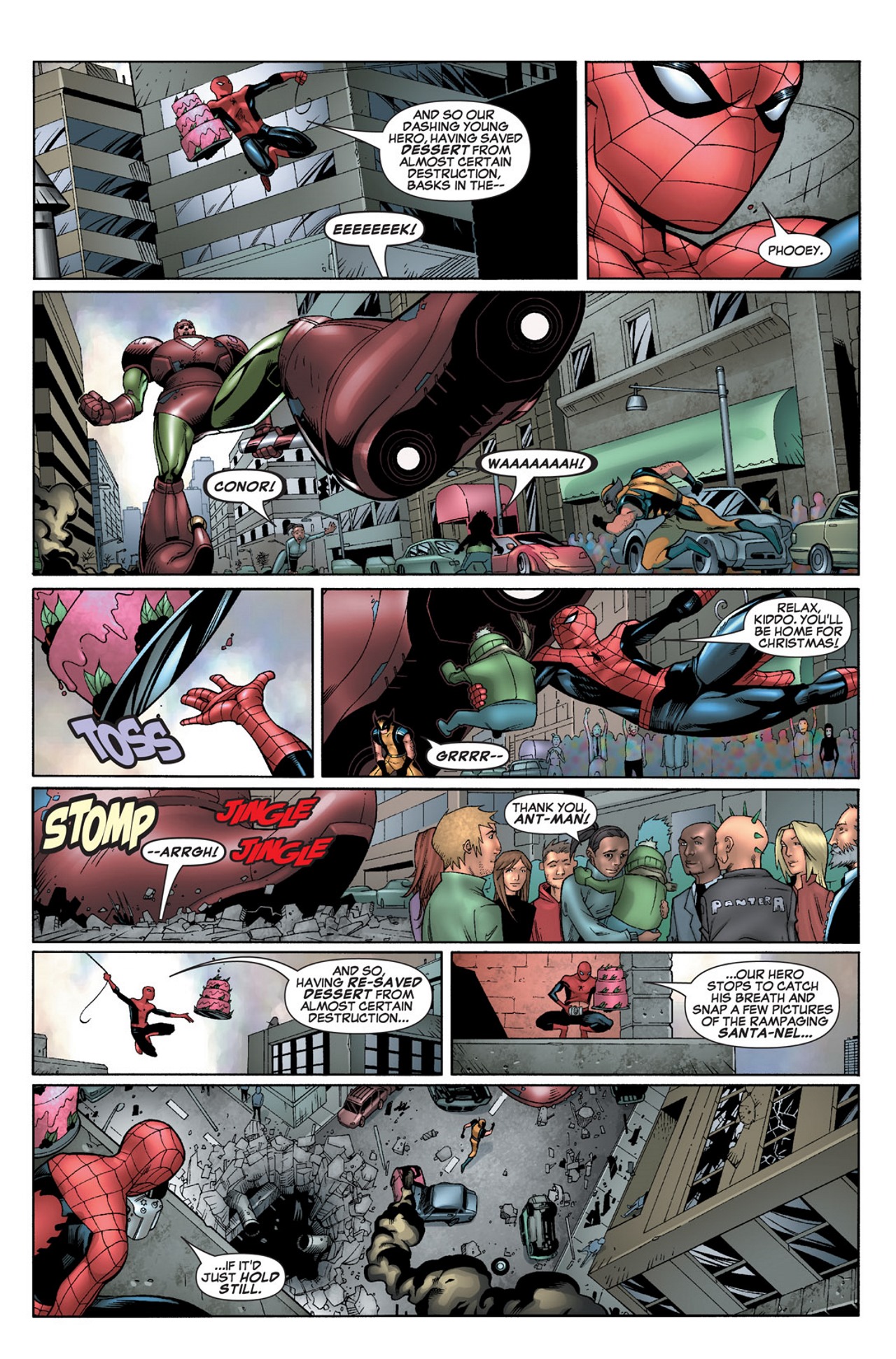 Read online Marvel Holiday Special (1991) comic -  Issue #2007 - 13