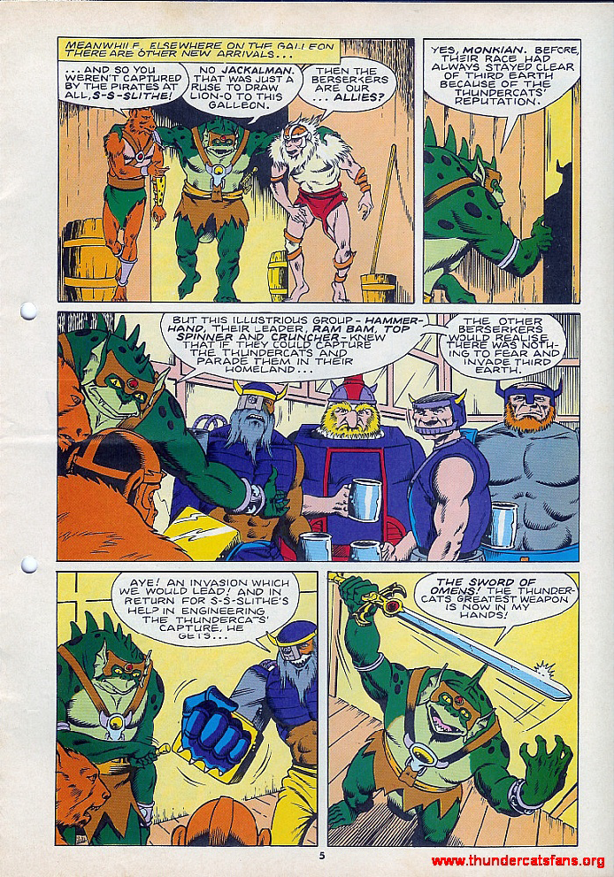 Read online ThunderCats (1987) comic -  Issue #12 - 5