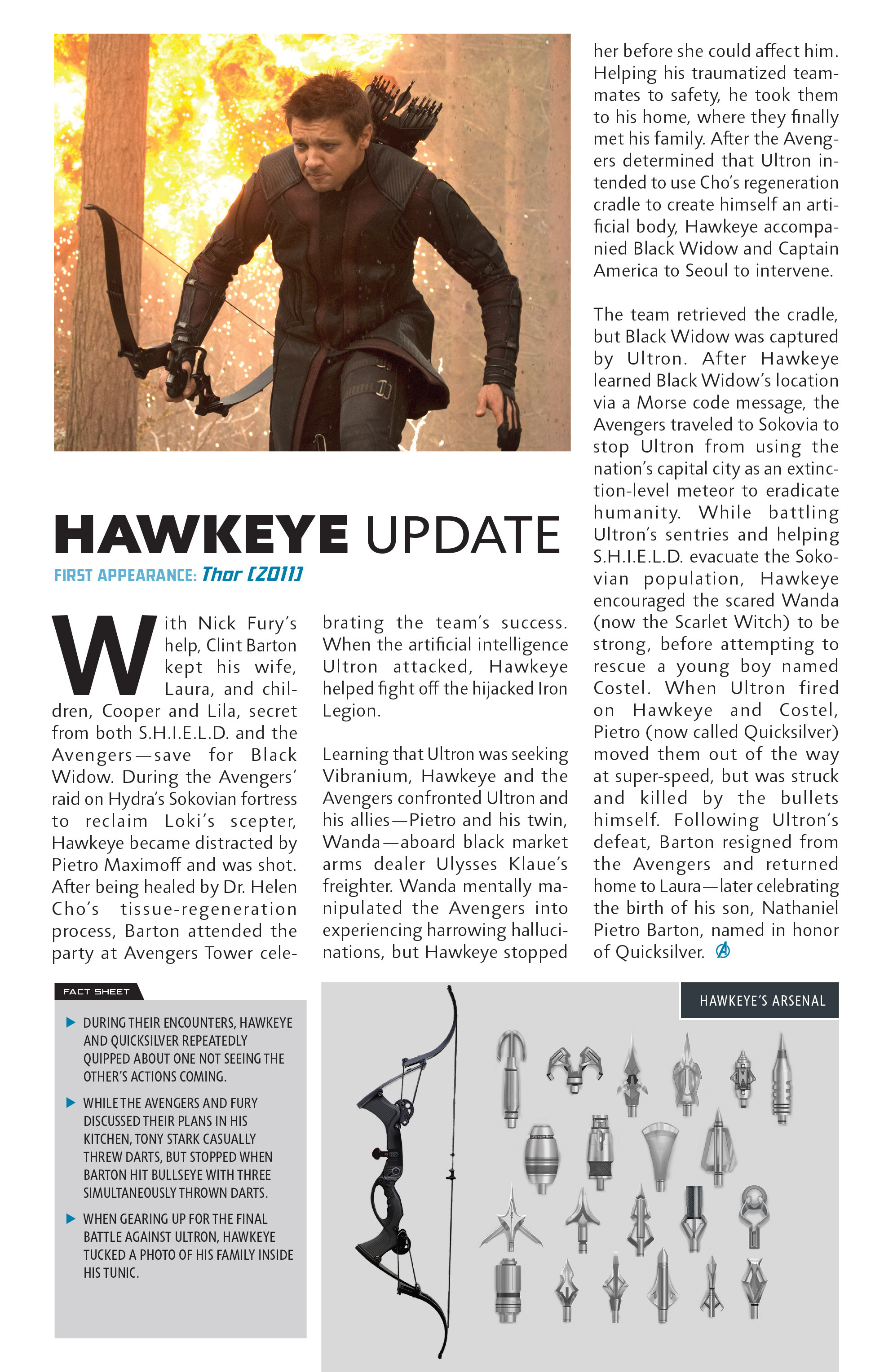 Read online Guidebook To the Marvel Cinematic Universe – Marvel's Avengers: Age of Ultron comic -  Issue # Full - 12
