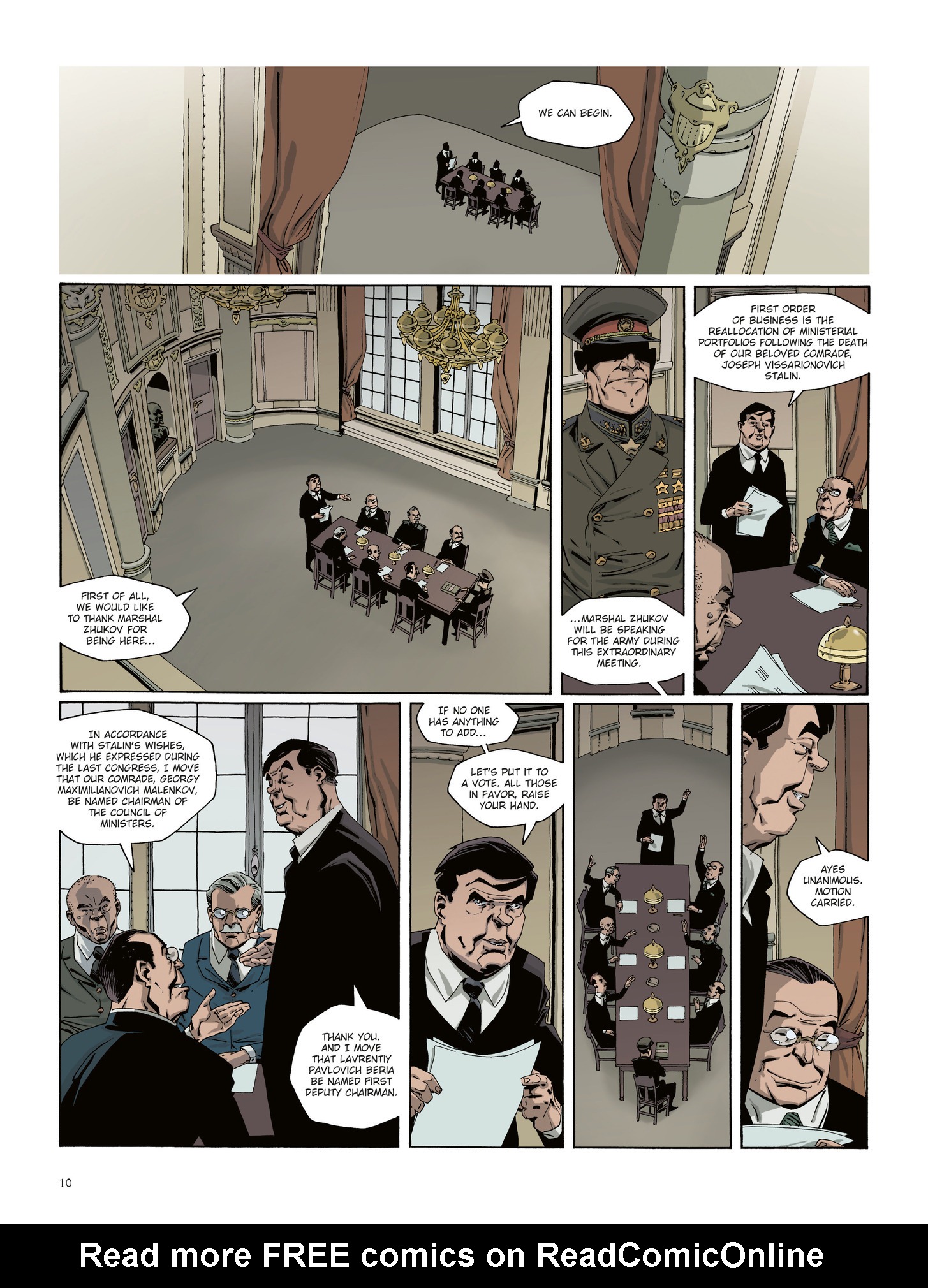 Read online The Death Of Stalin comic -  Issue #2 - 10