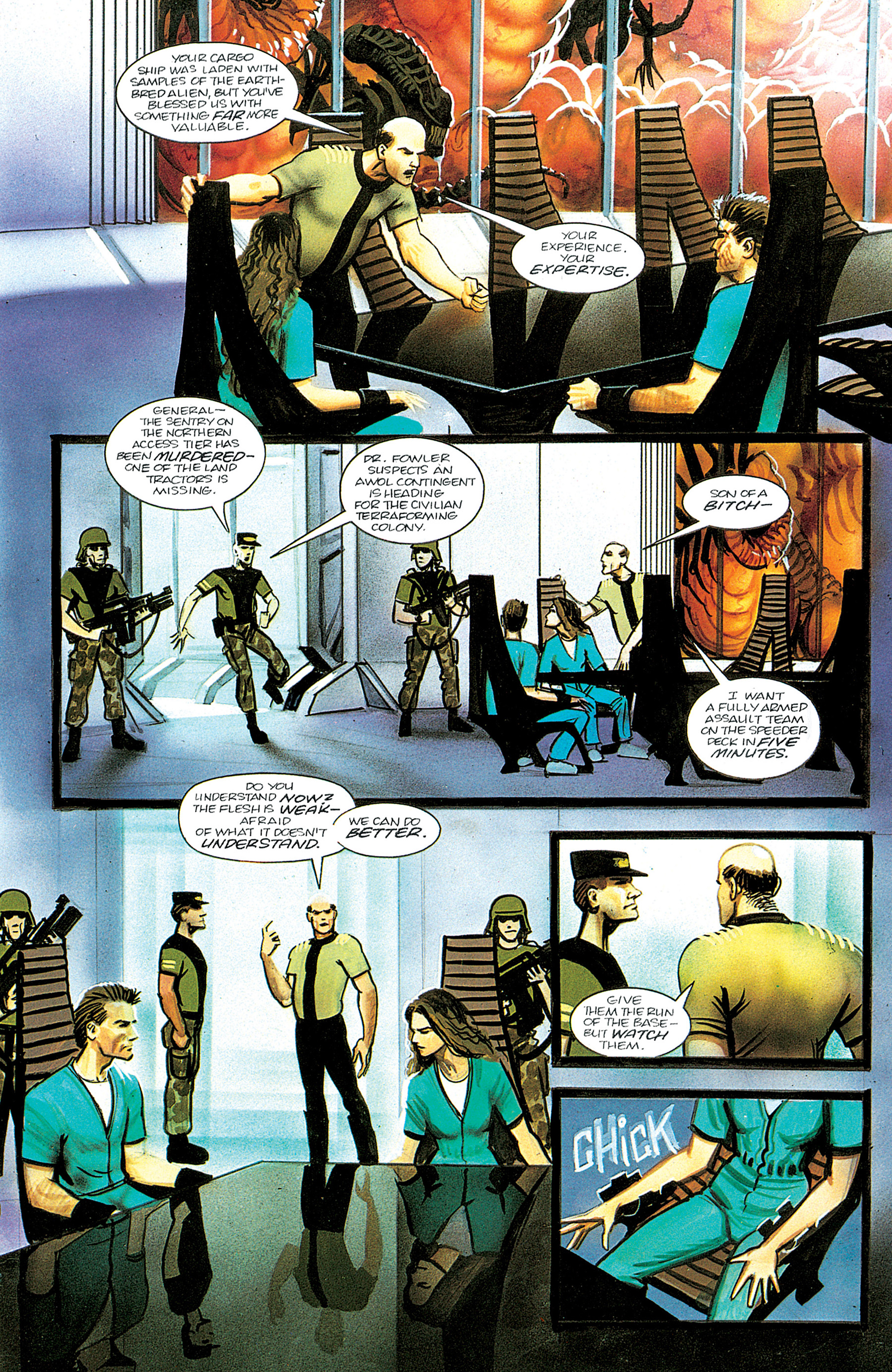 Read online Aliens: The Essential Comics comic -  Issue # TPB (Part 3) - 4