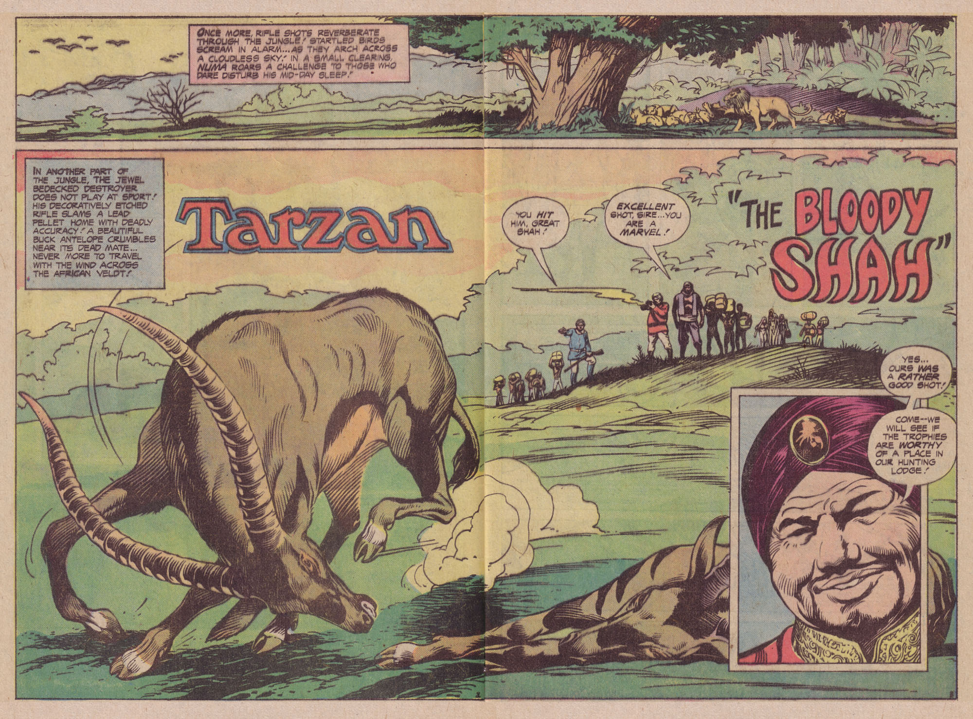 Read online Tarzan (1972) comic -  Issue #244 - 3